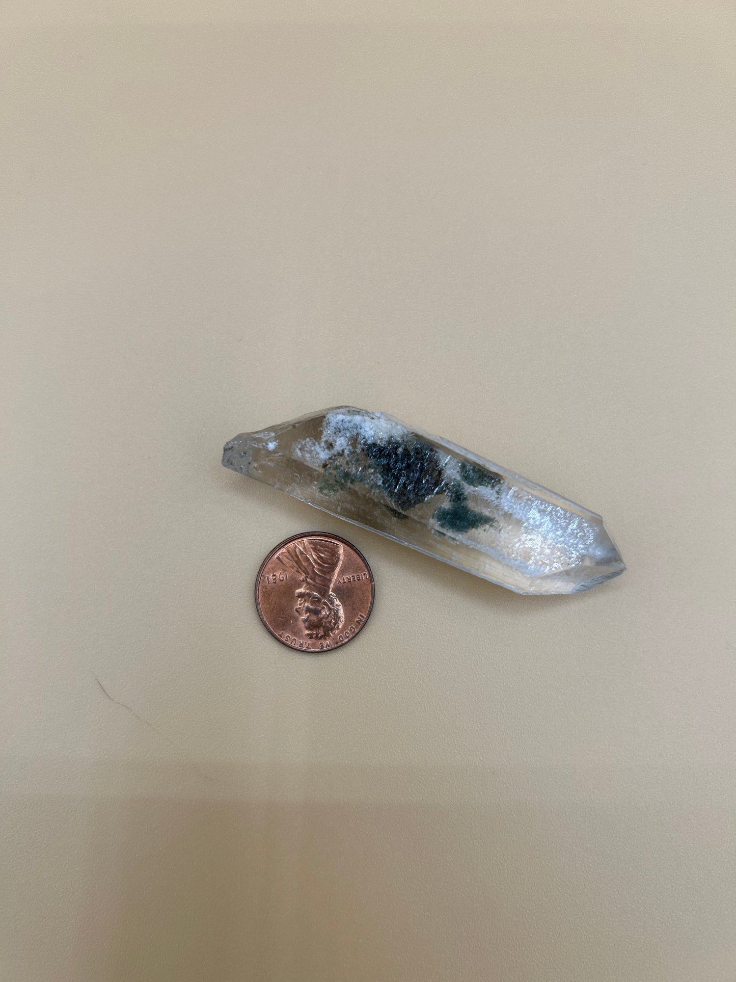 Chlorite Phantom Quartz Point