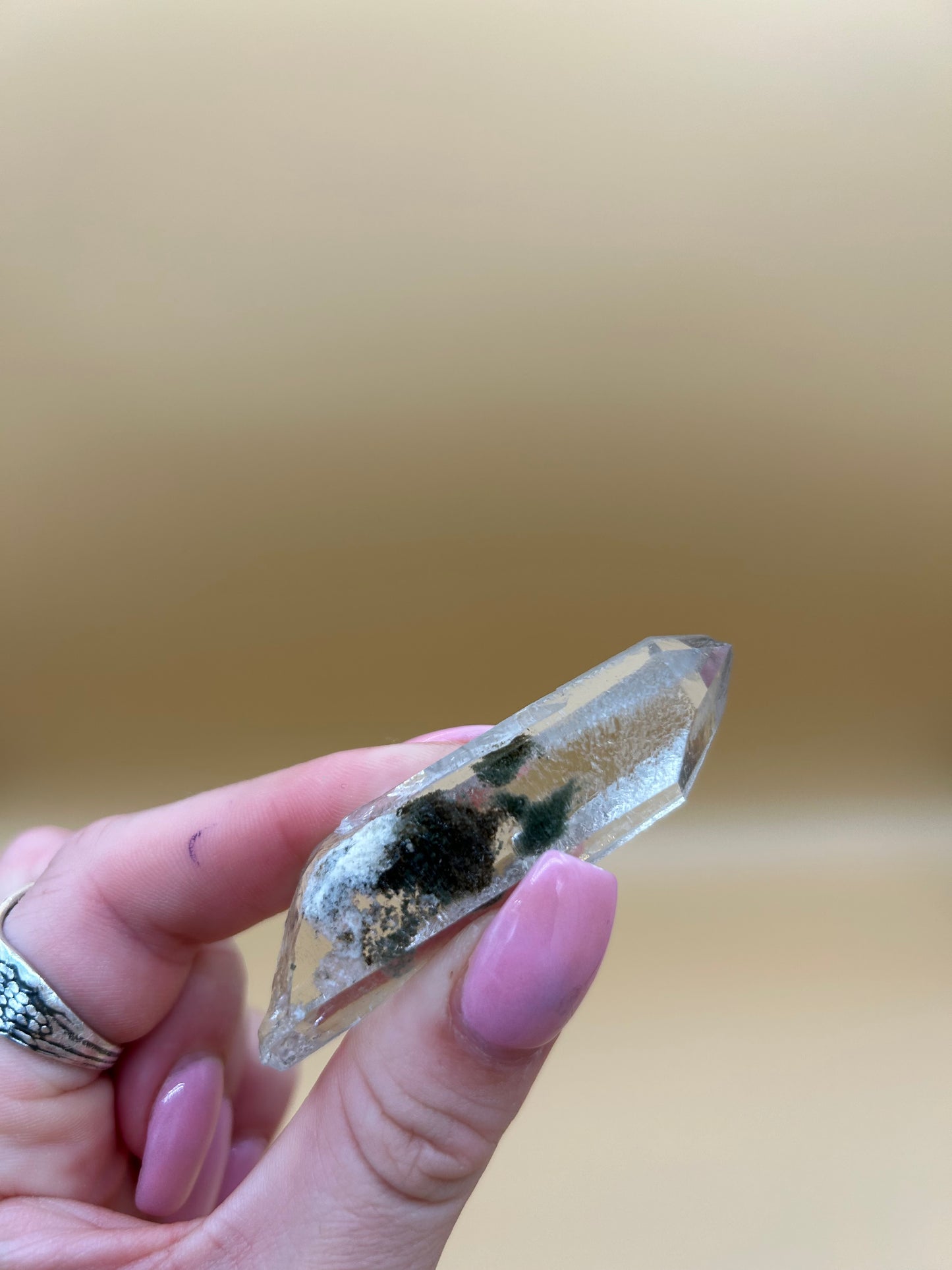 Chlorite Phantom Quartz Point