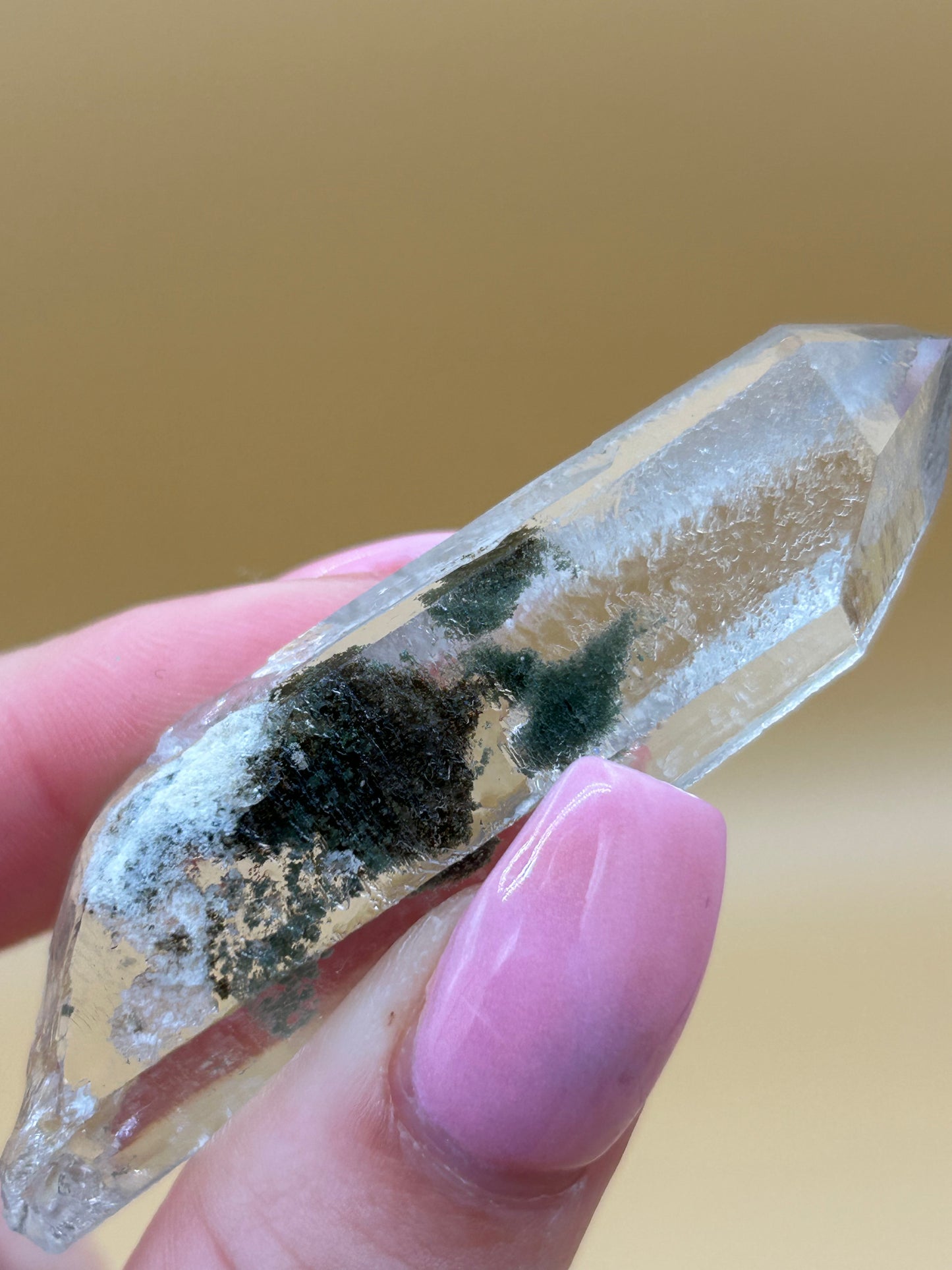 Chlorite Phantom Quartz Point