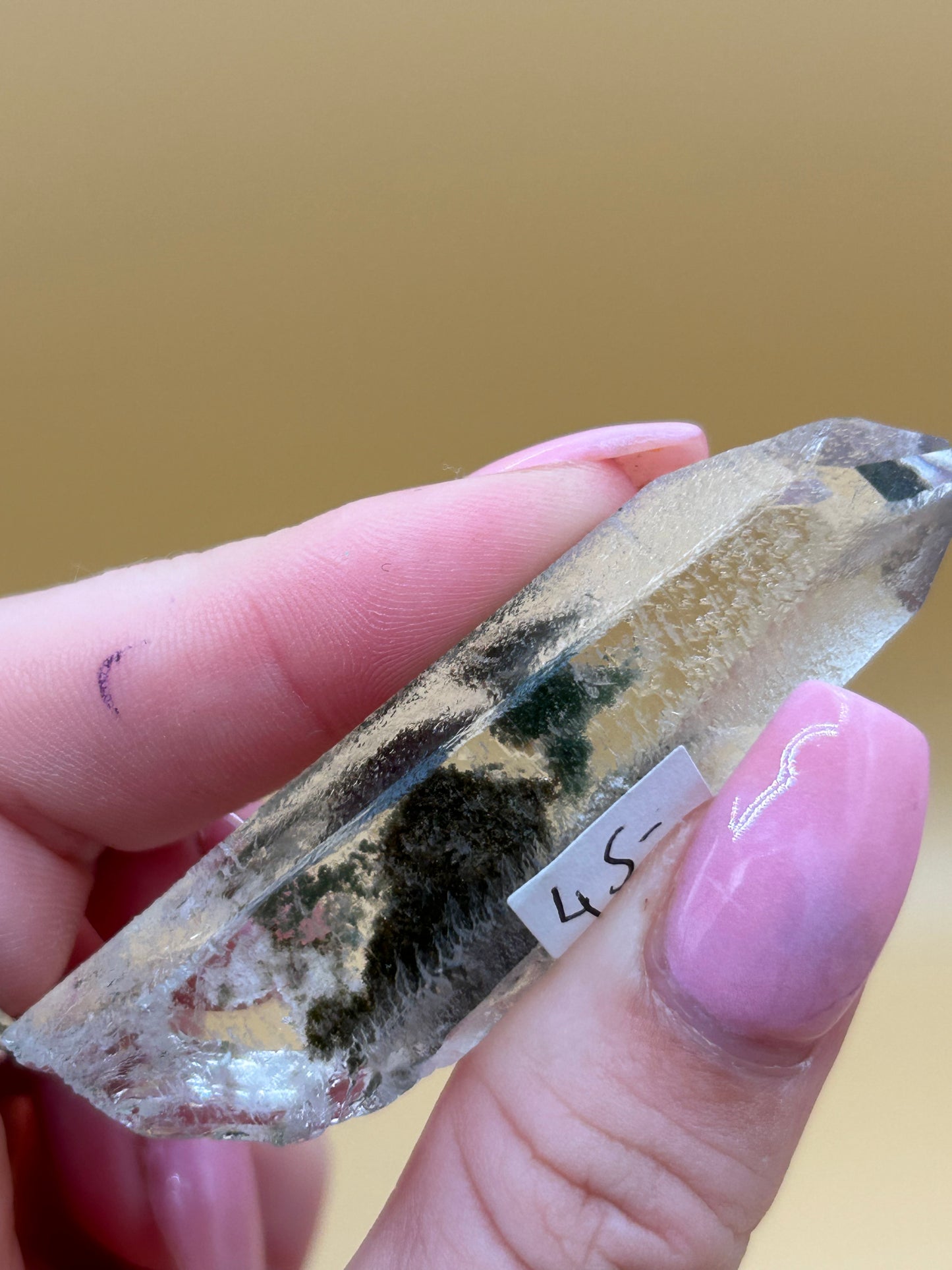 Chlorite Phantom Quartz Point