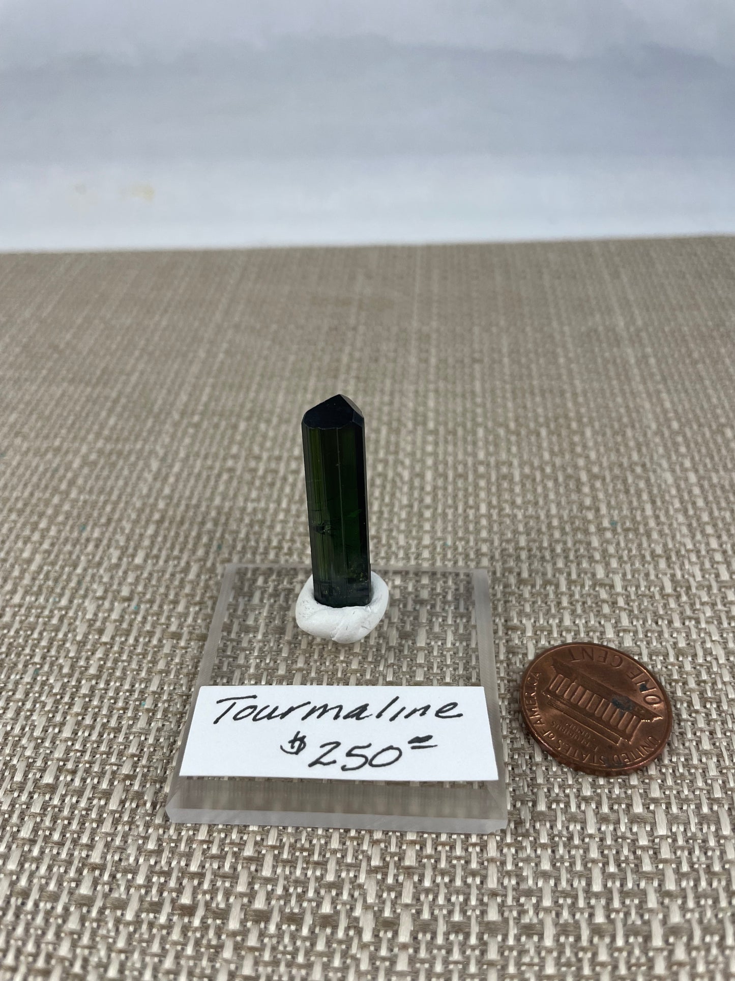 Green Tourmaline Specimen