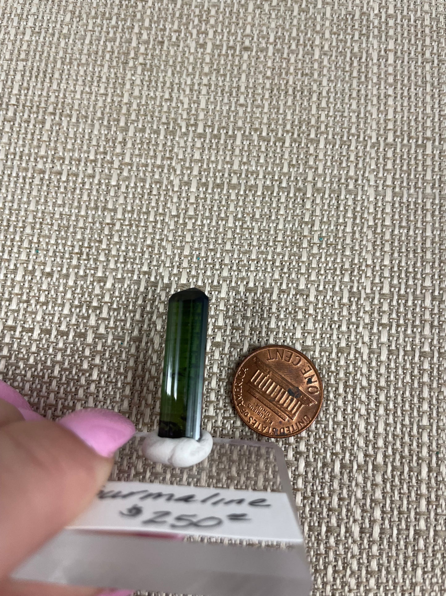 Green Tourmaline Specimen