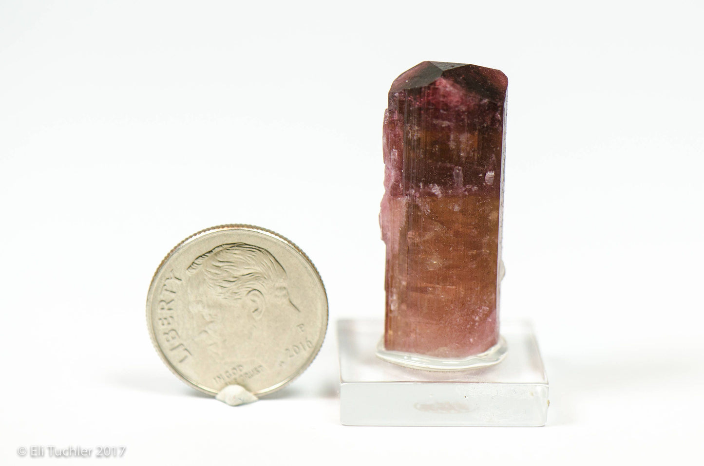 Rubellite Tourmaline Crystal // Russia // 6+ Grams // Wrappable //Mineral Specimen // The Crystal Garden