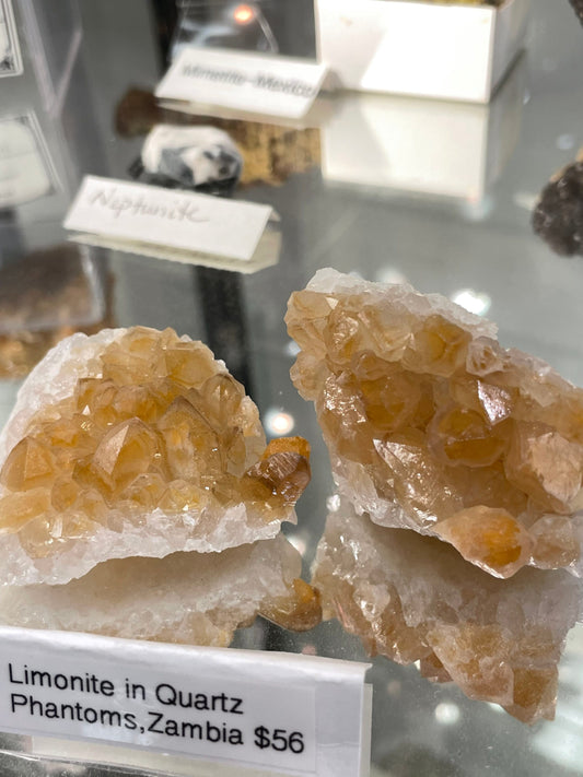 Limonite in Quartz