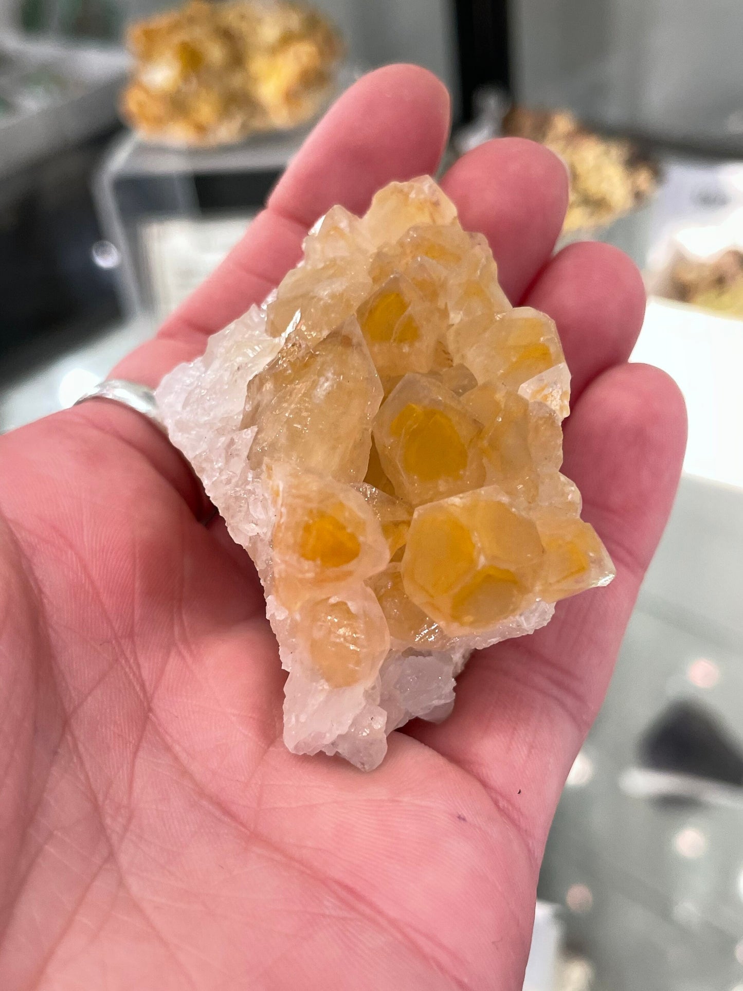 Limonite in Quartz