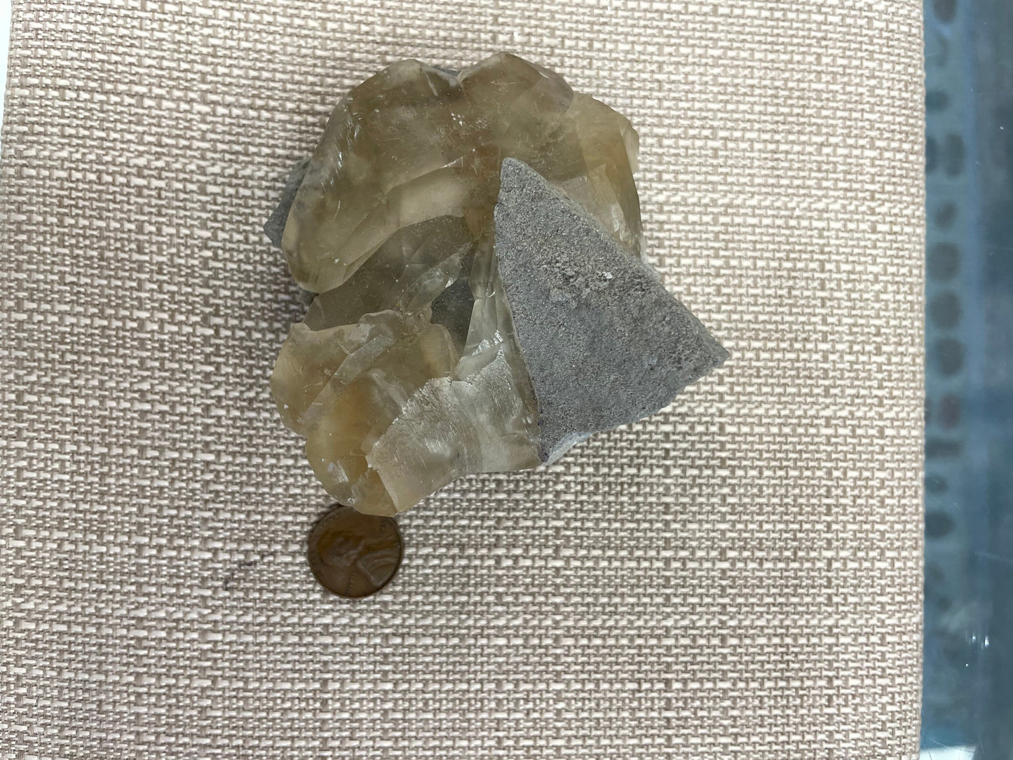 Calcite with Fluorite Specimen