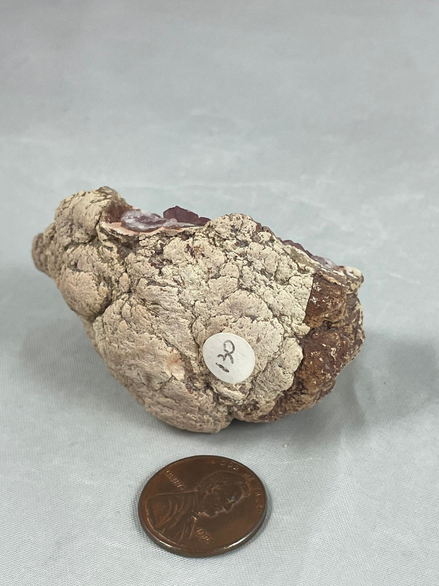 Raw Cobalto Calcite Geode