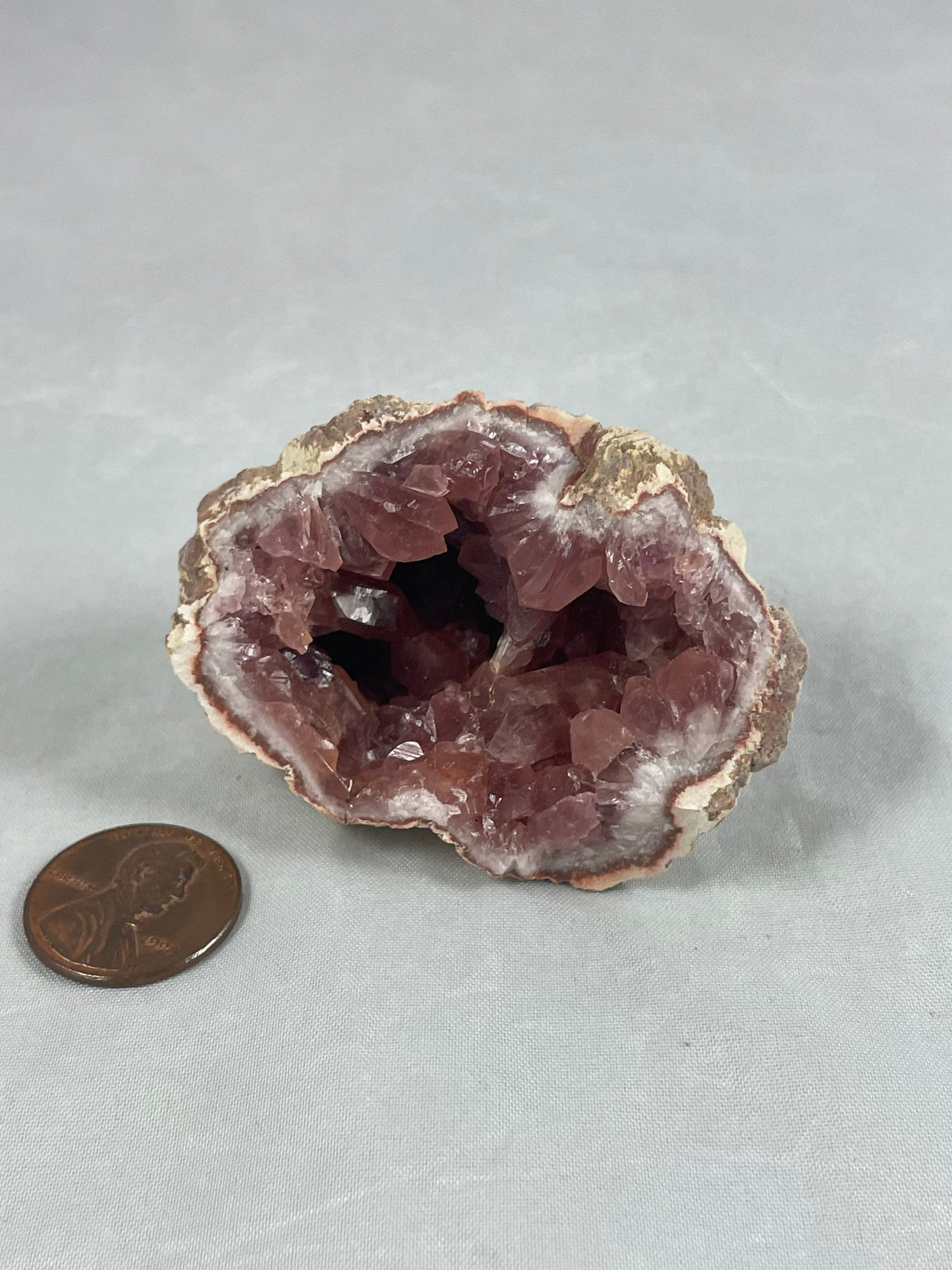 Raw Cobalto Calcite Geode