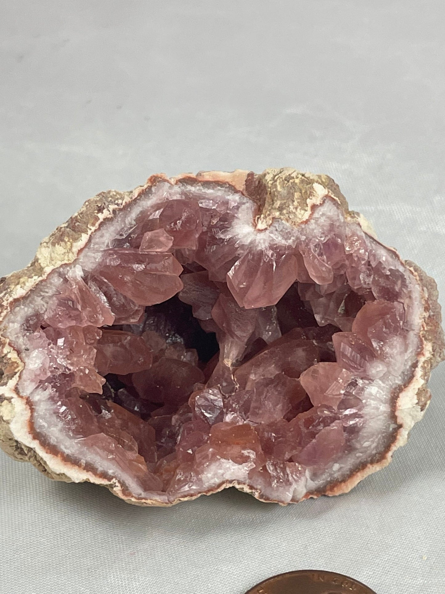 Raw Cobalto Calcite Geode