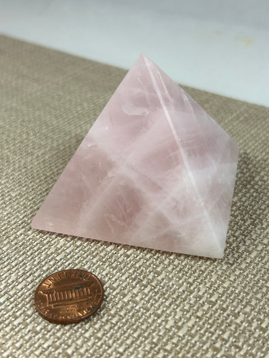 Rose Quartz Pyramid