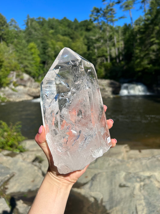 Large Clear Quartz Point