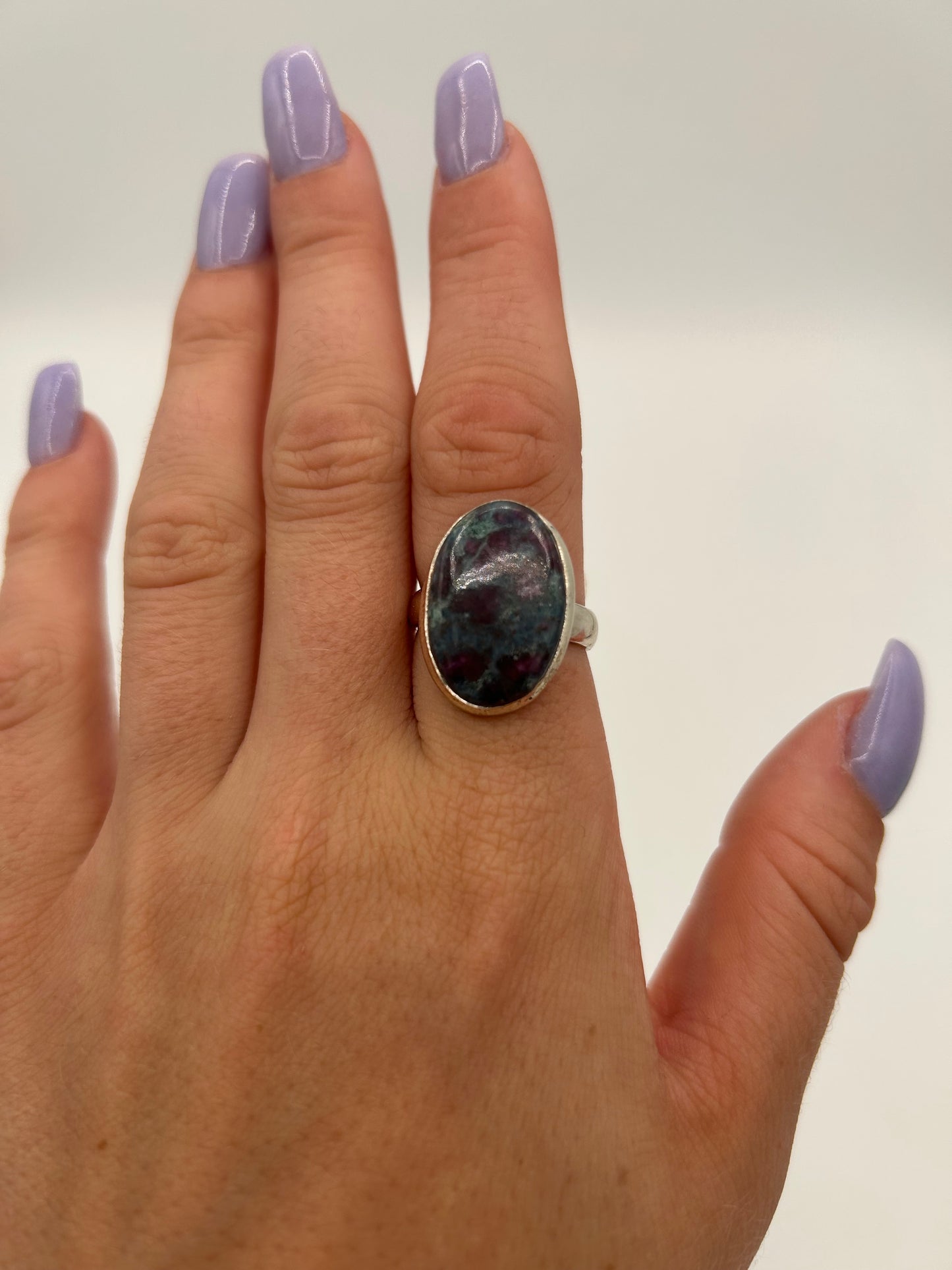 Ruby Kyanite Ring