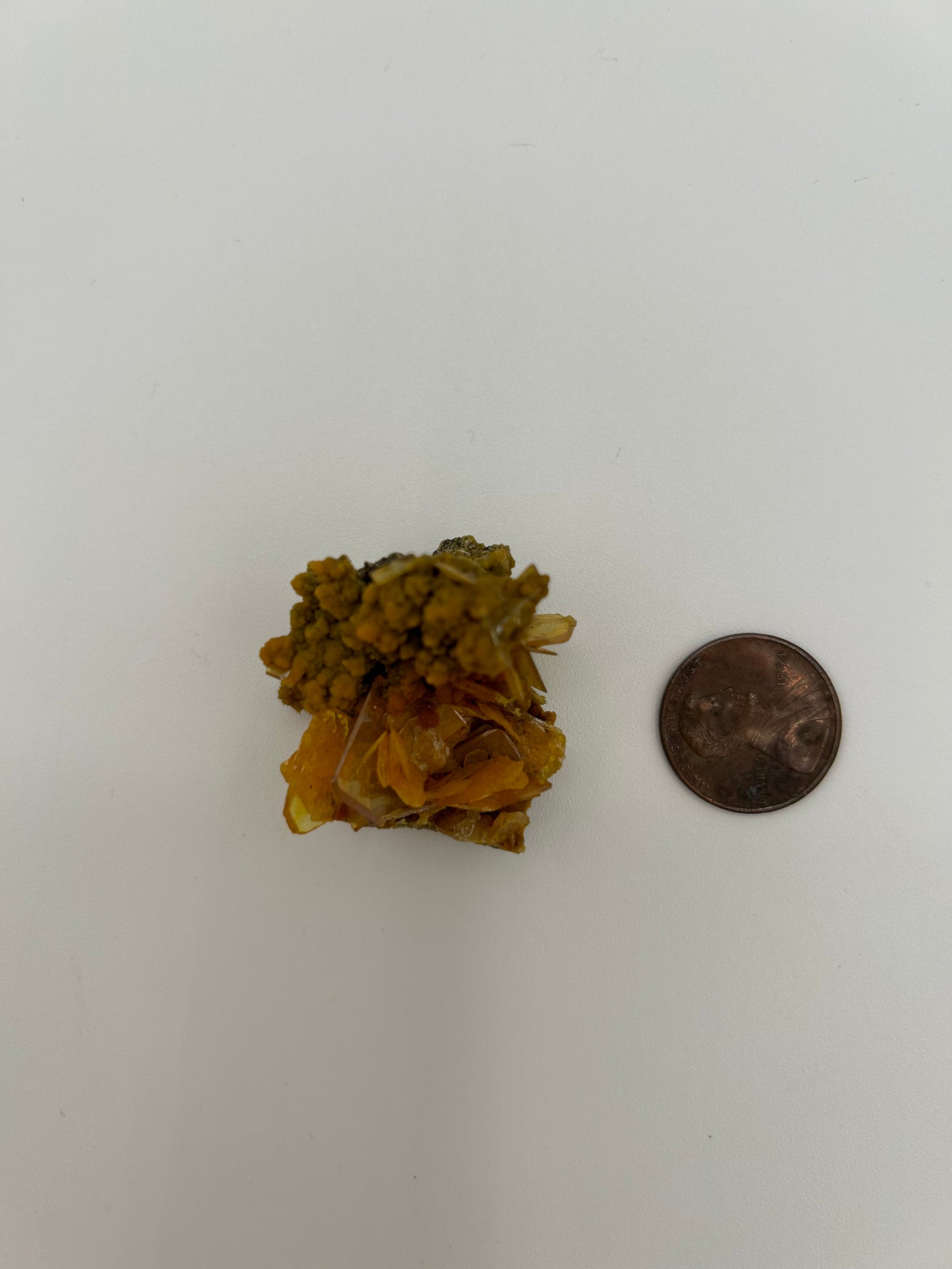 Wulfenite with Mimetite