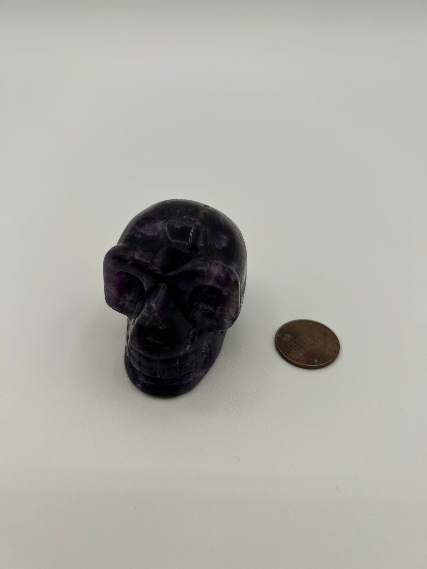 Amethyst Skull