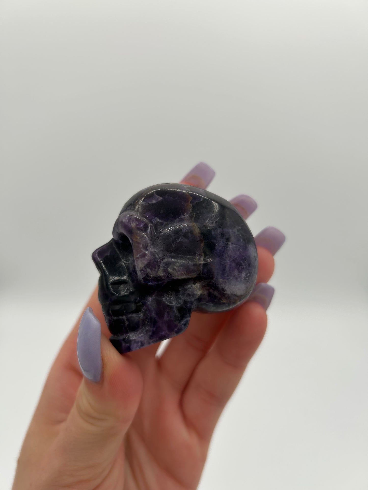 Amethyst Skull