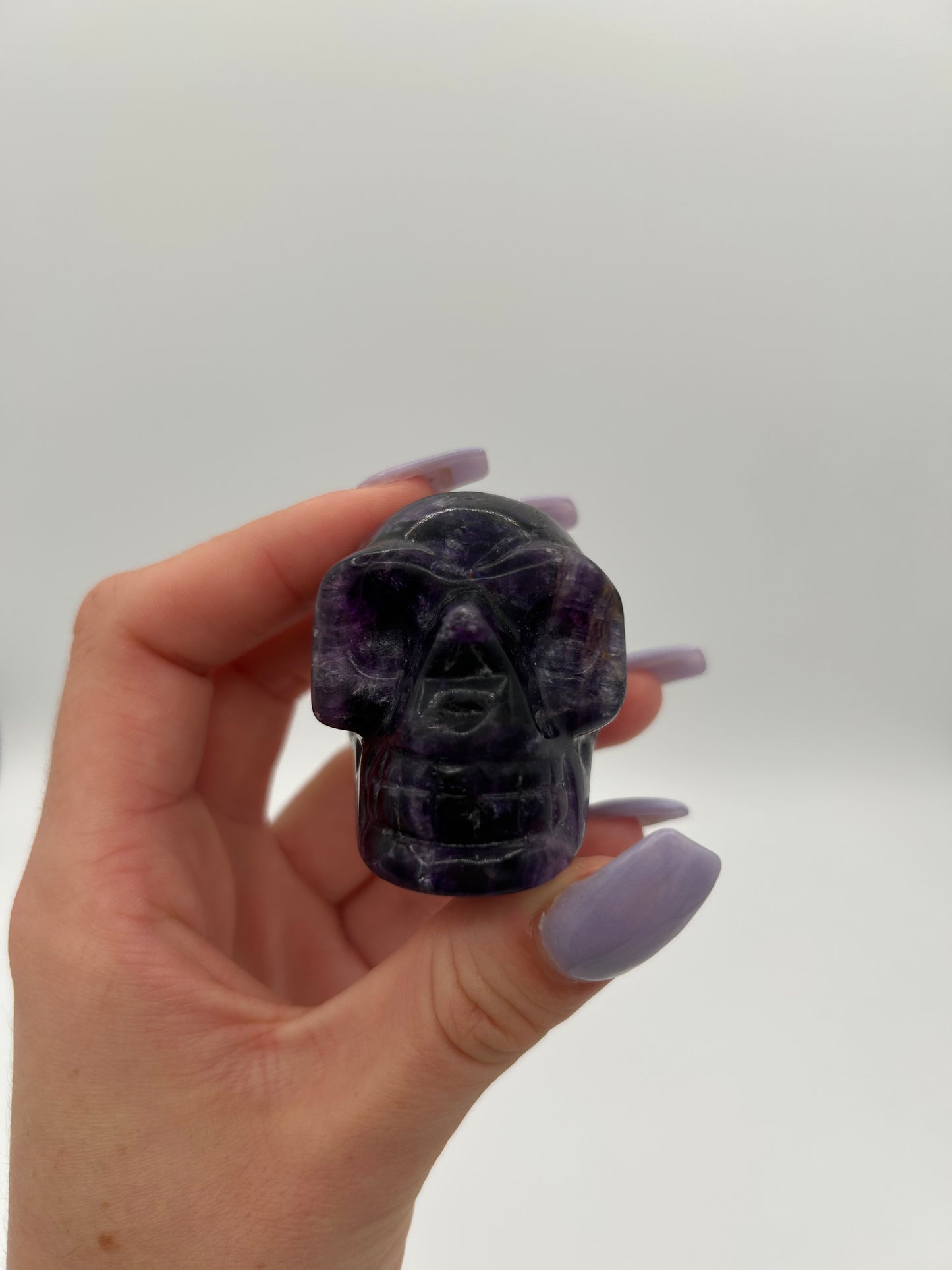 Amethyst Skull