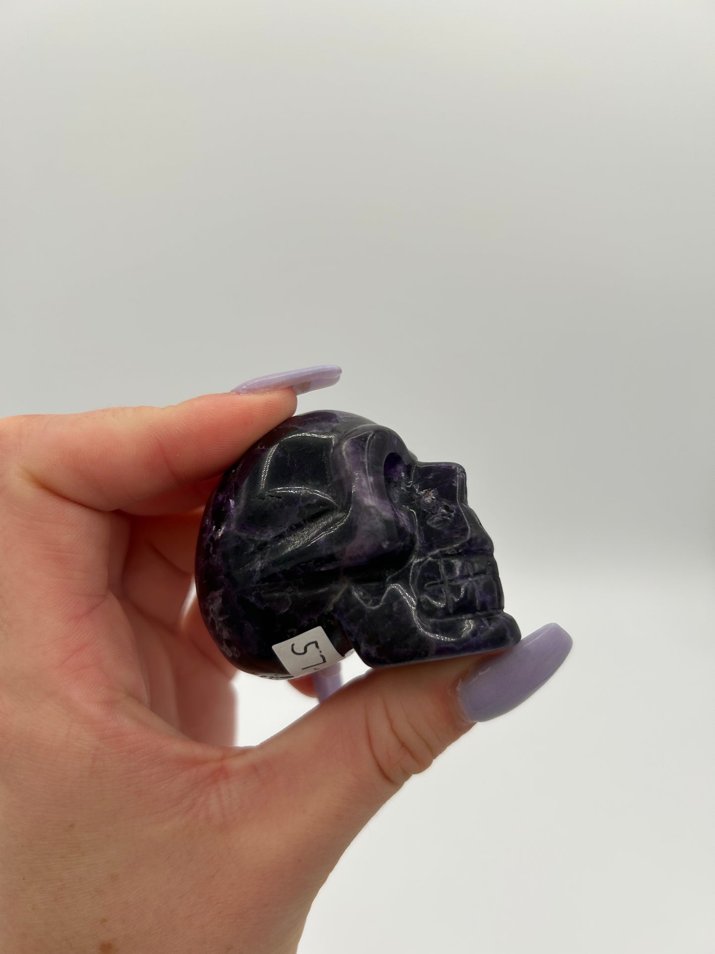 Amethyst Skull