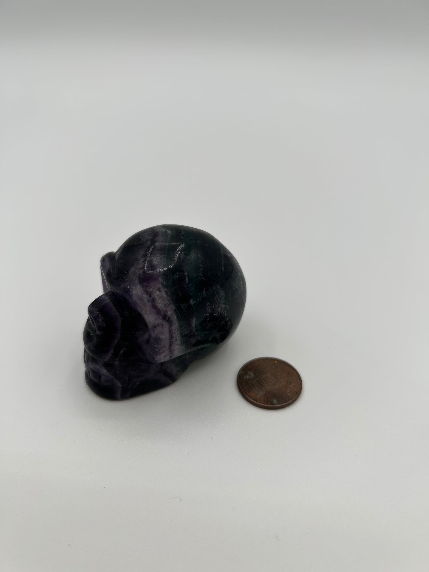 Fluorite Skull