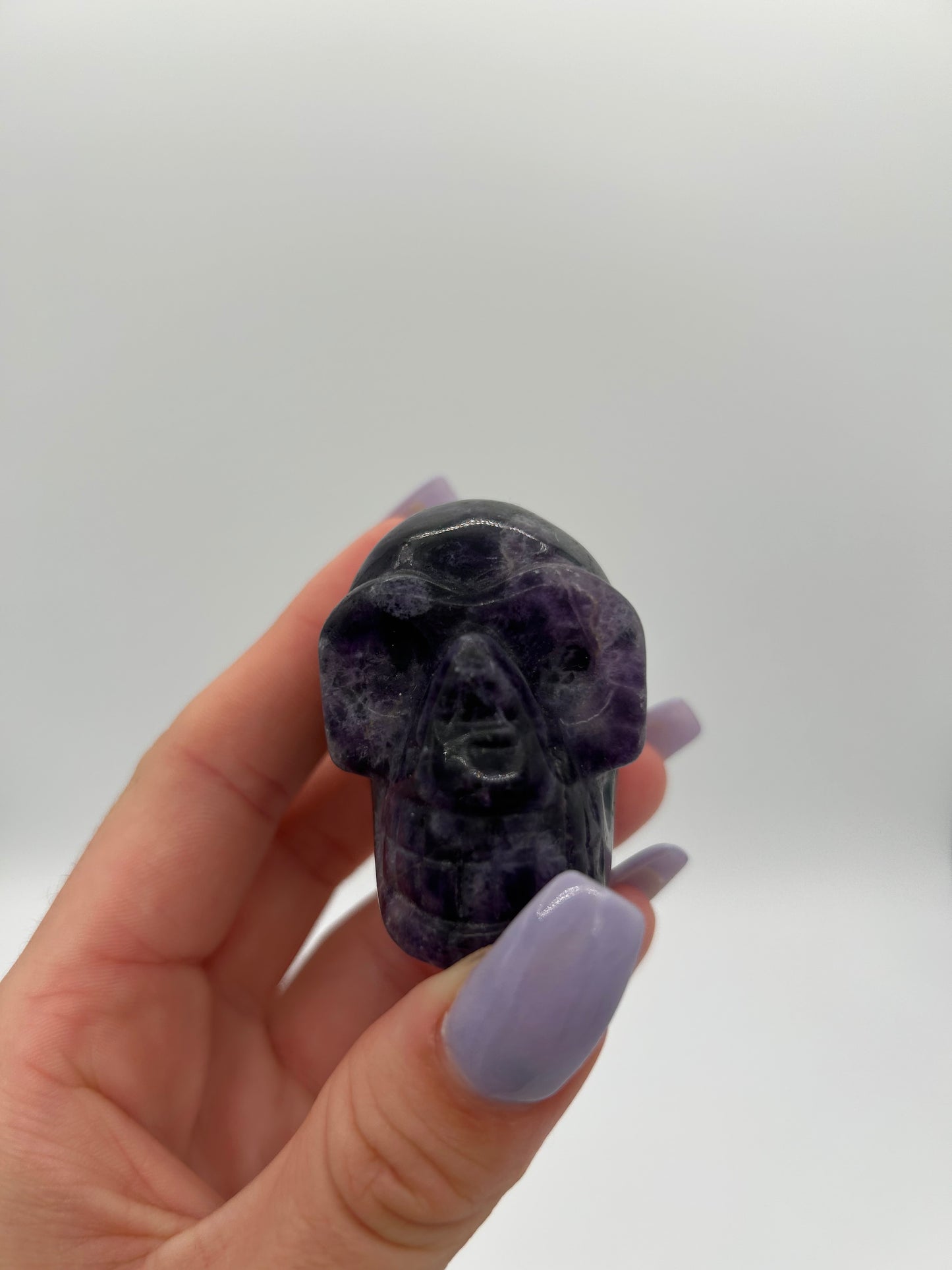 Fluorite Skull