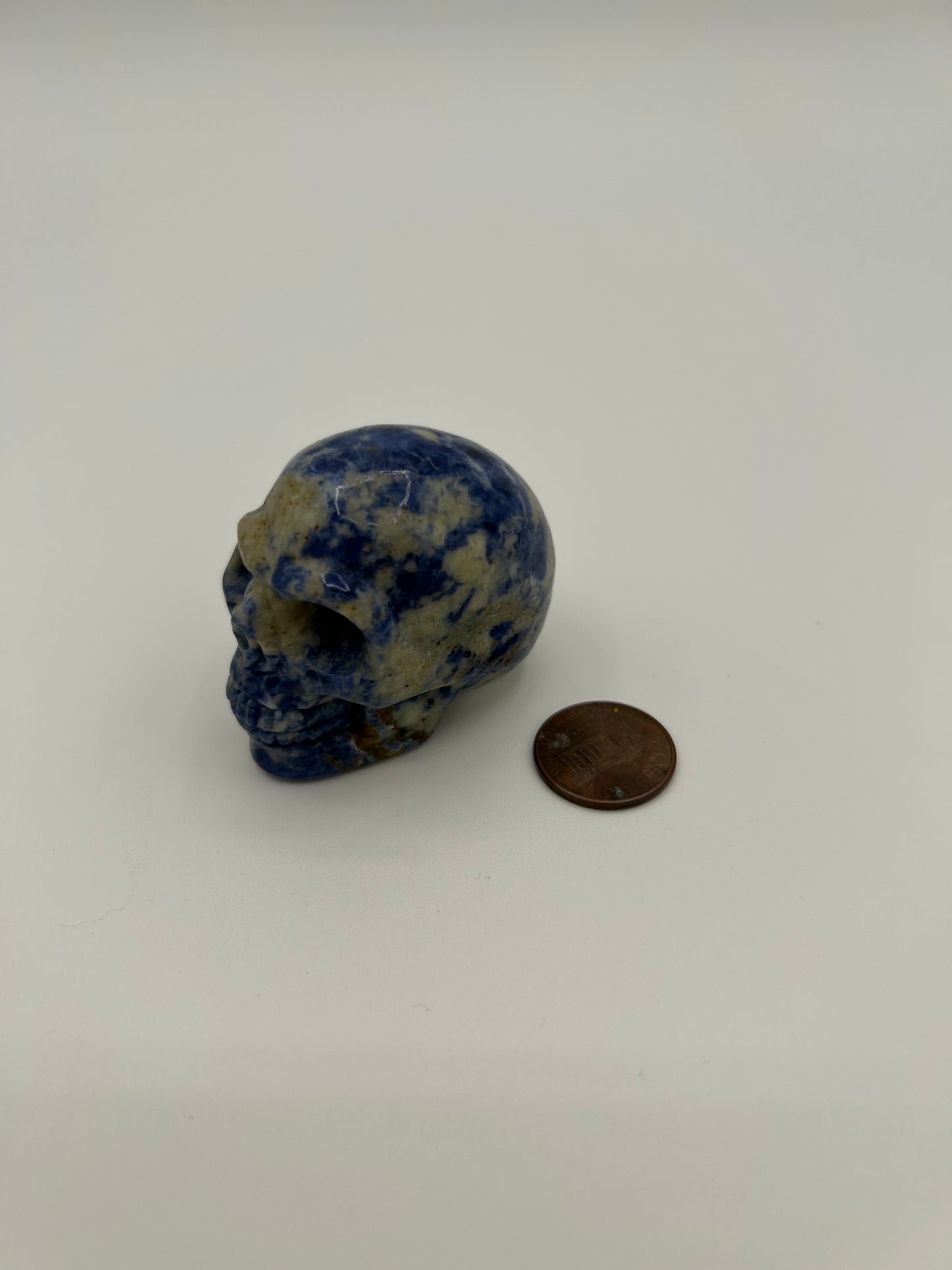 Sodalite Skull