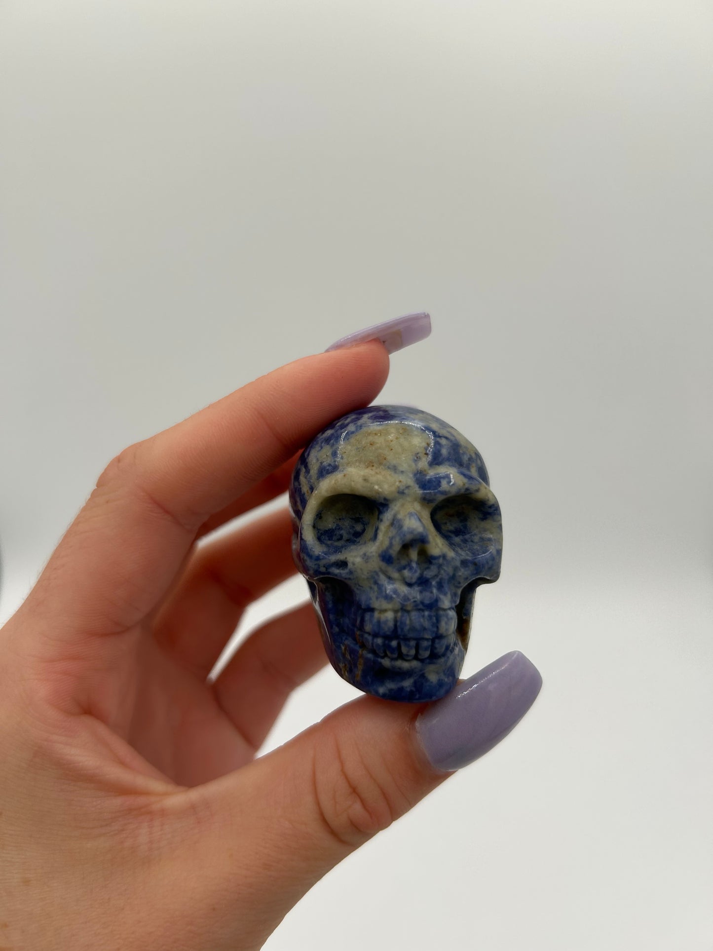 Sodalite Skull