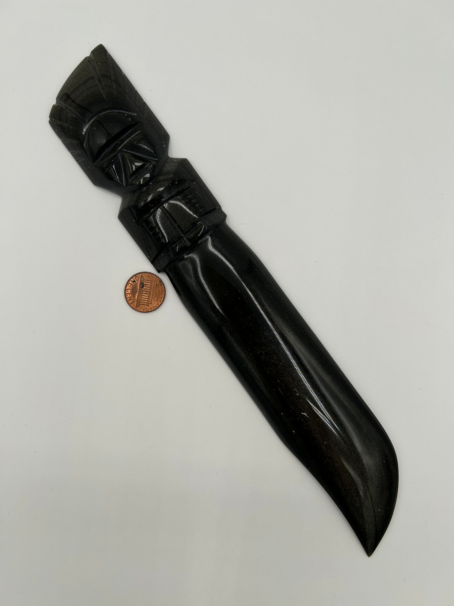 Goldsheen Obsidian Dagger