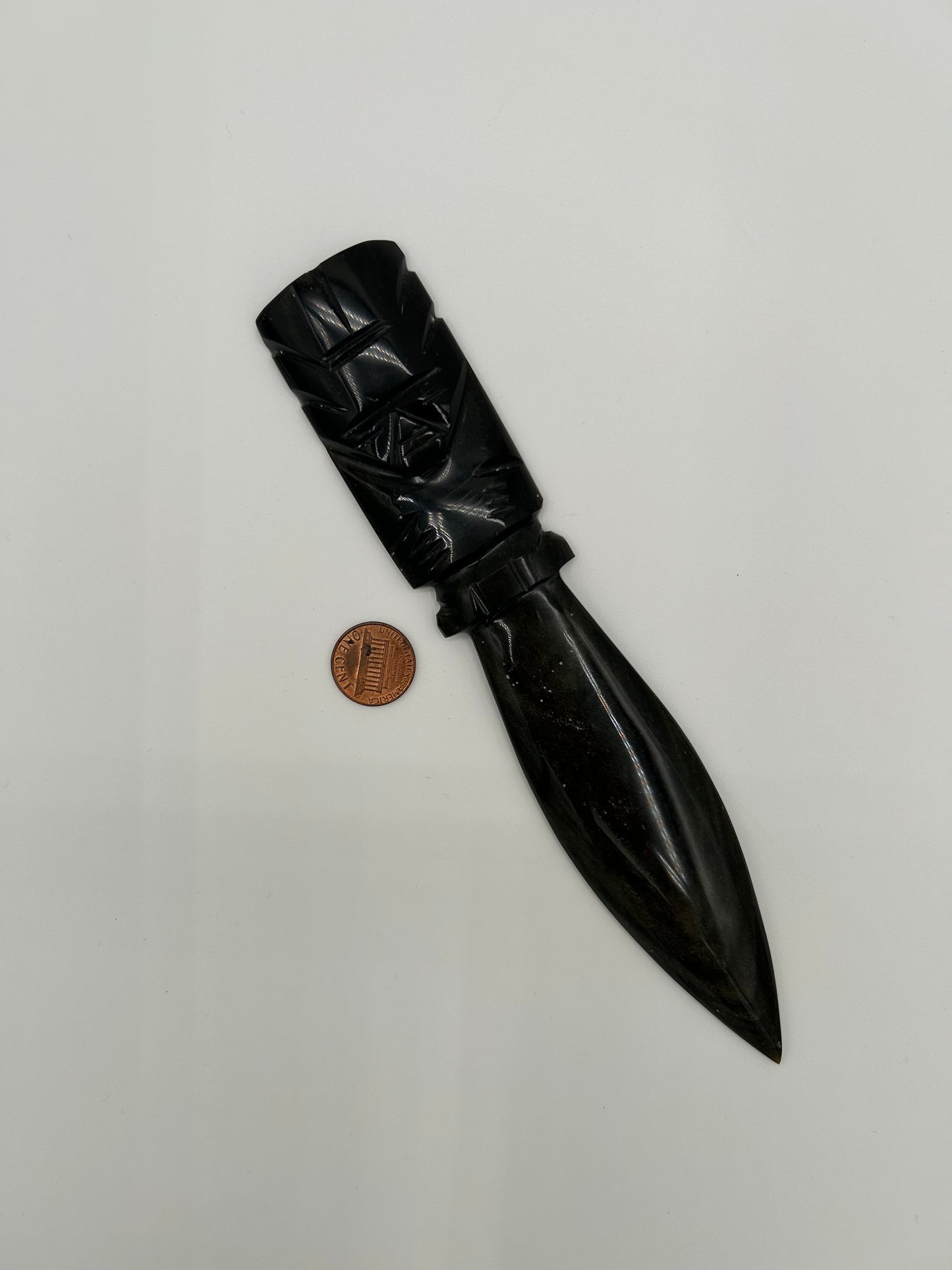 Goldsheen Obsidian Dagger