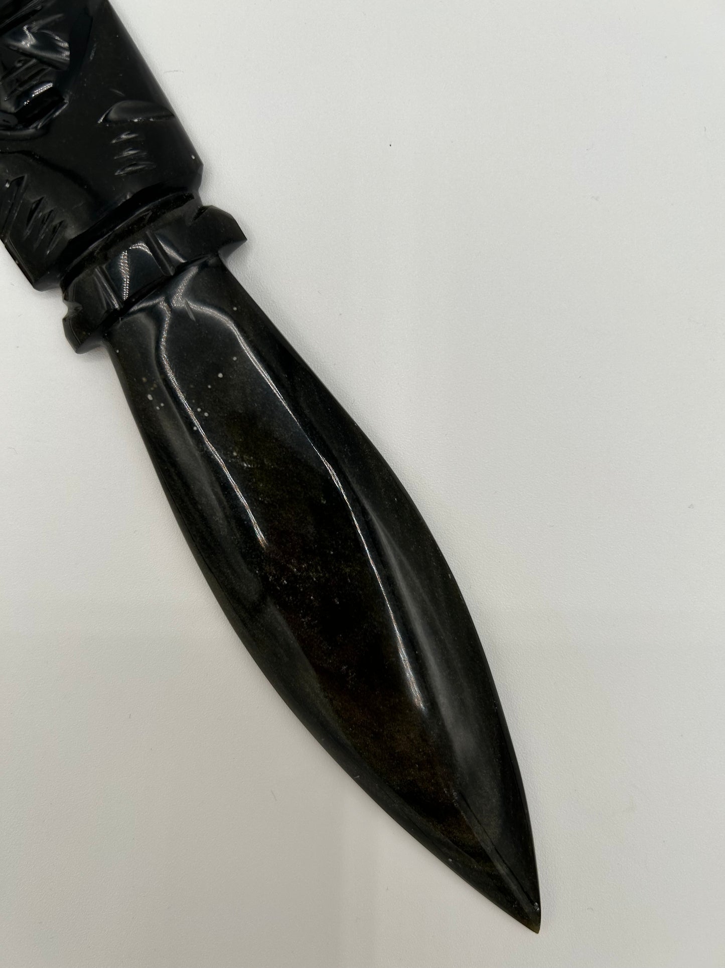 Goldsheen Obsidian Dagger