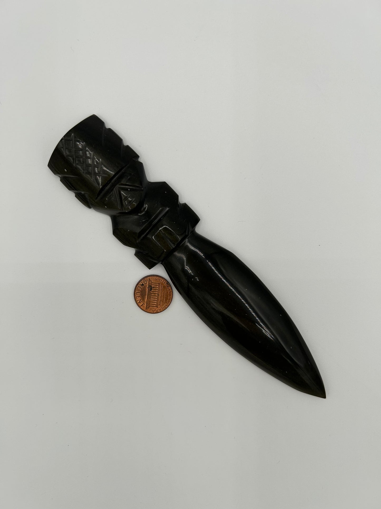 Goldsheen Obsidian Dagger