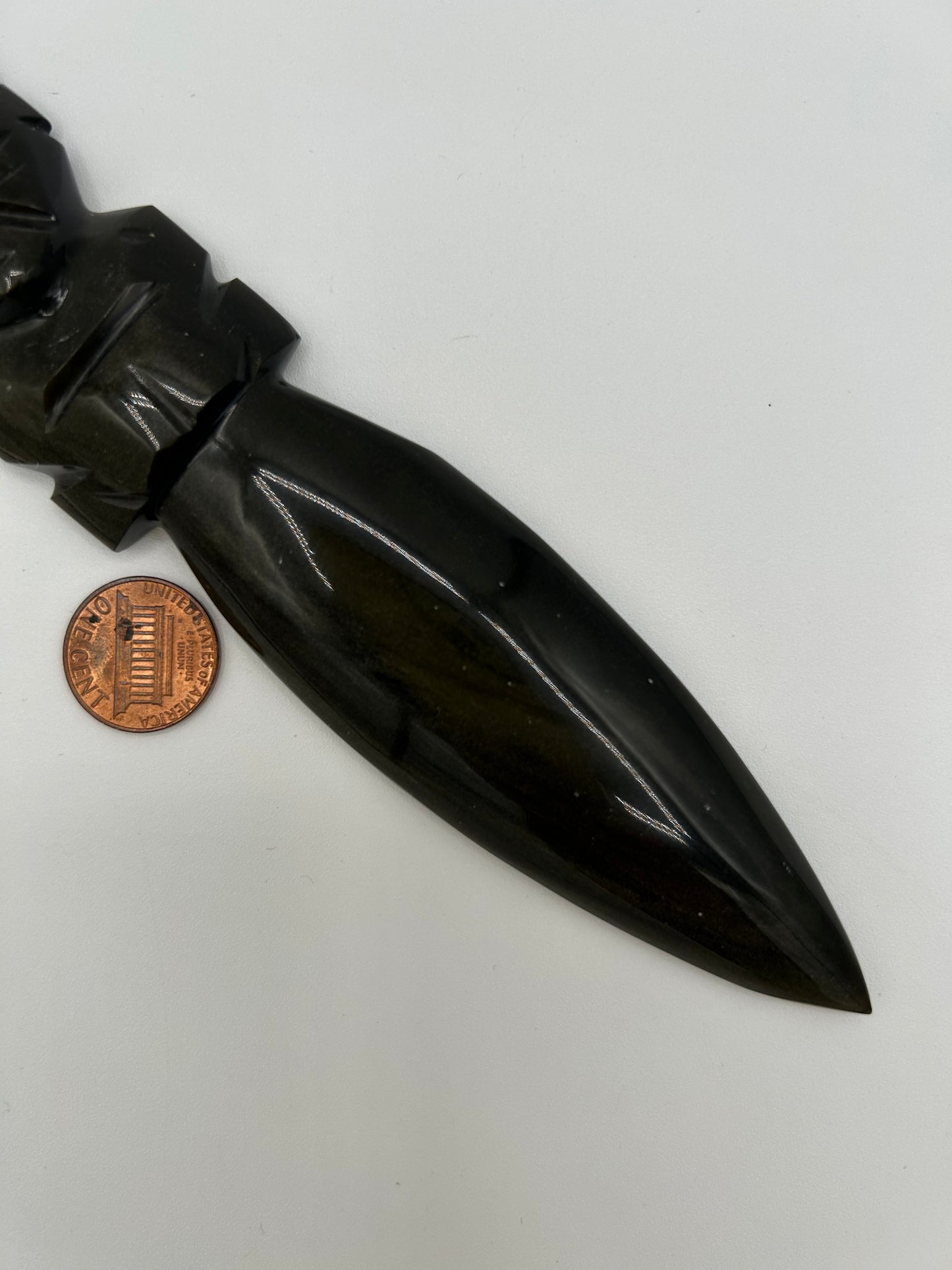 Goldsheen Obsidian Dagger