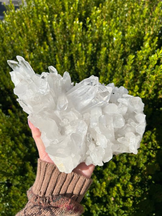 Clear Quartz cluster