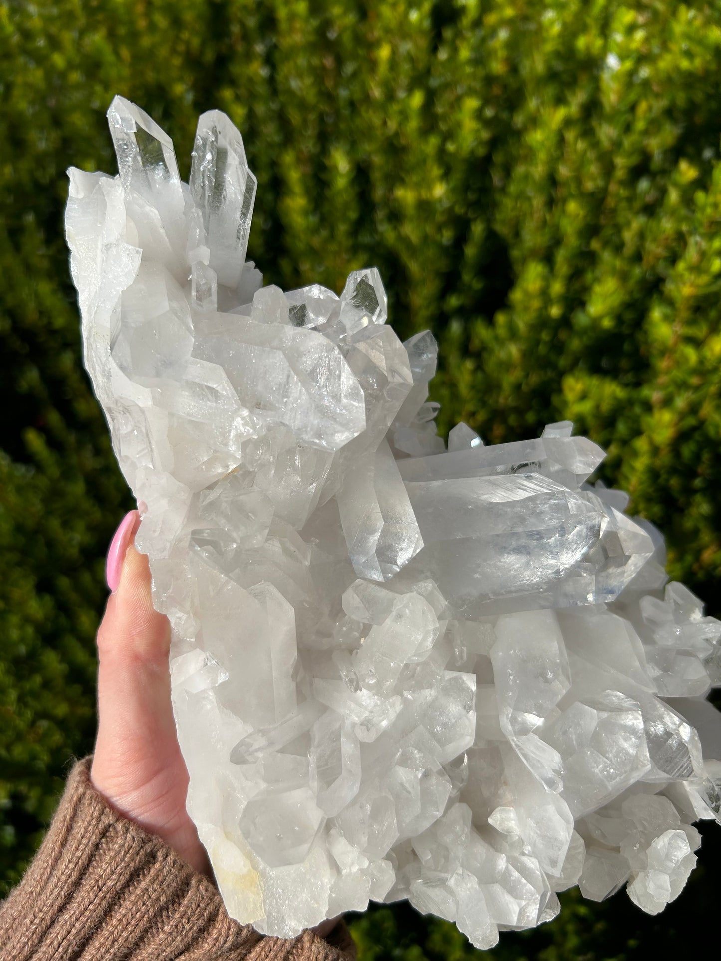 Clear Quartz cluster