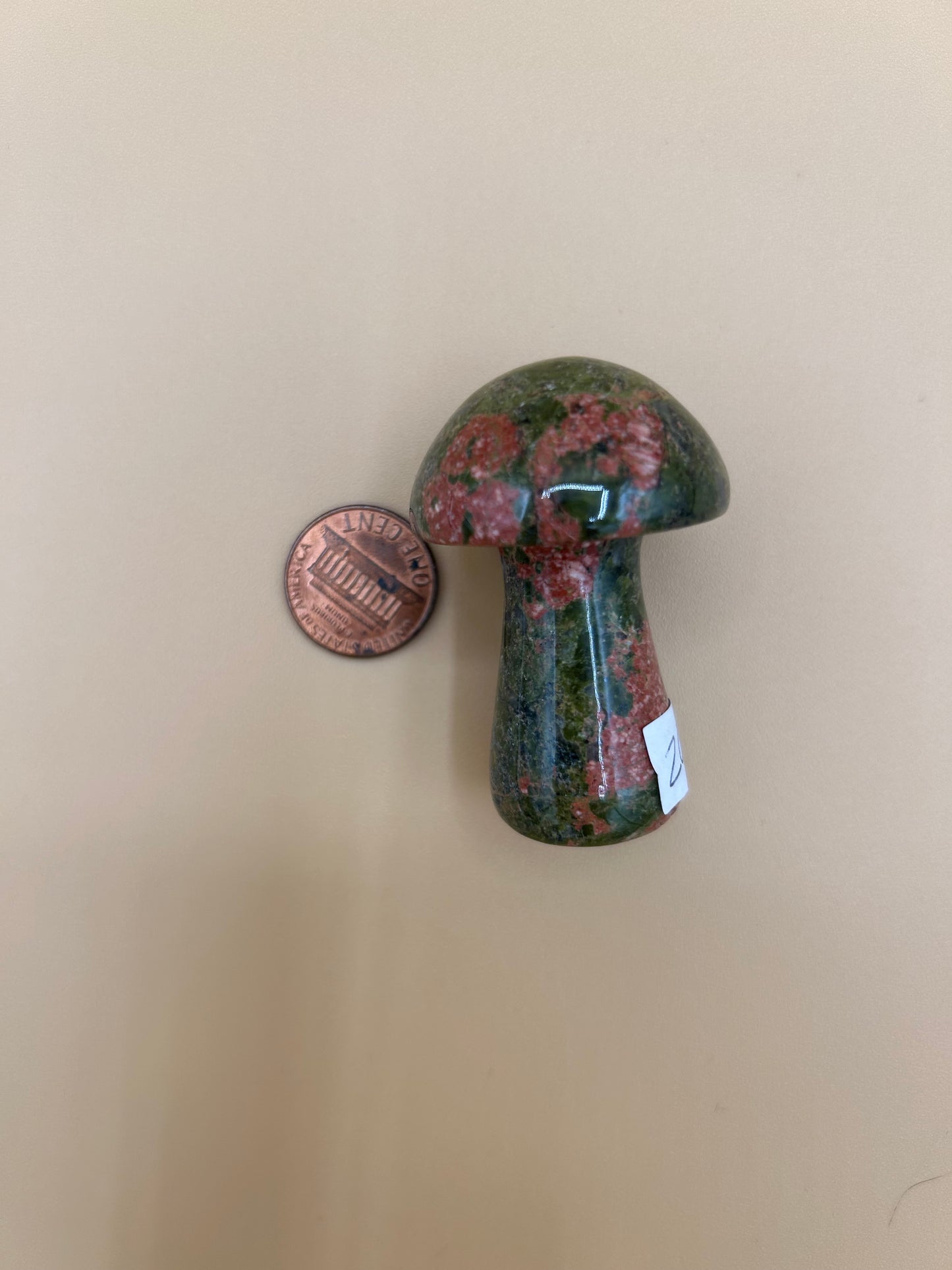 Unakite Jasper Mushroom