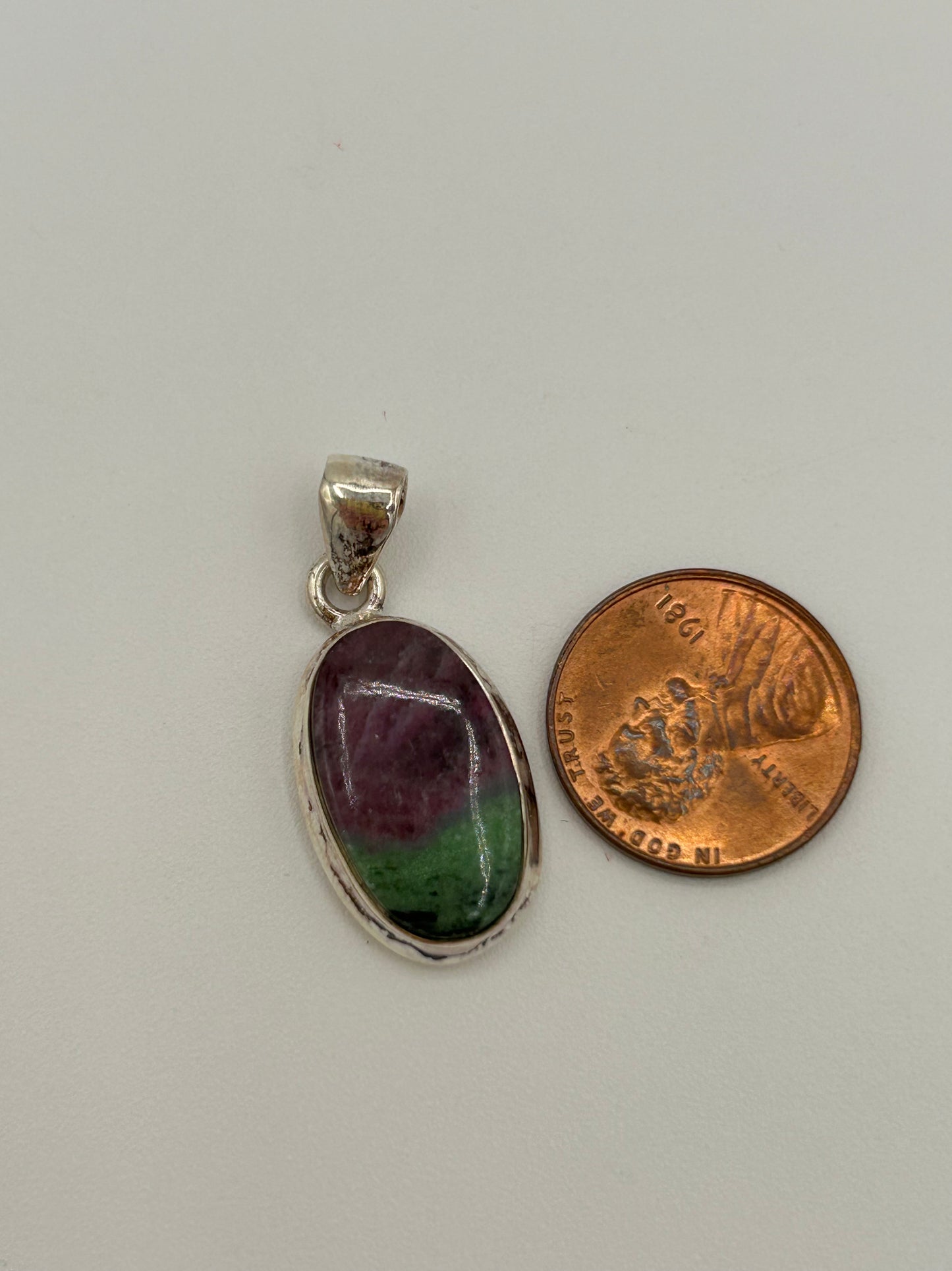 Ruby Zoisite Pendant