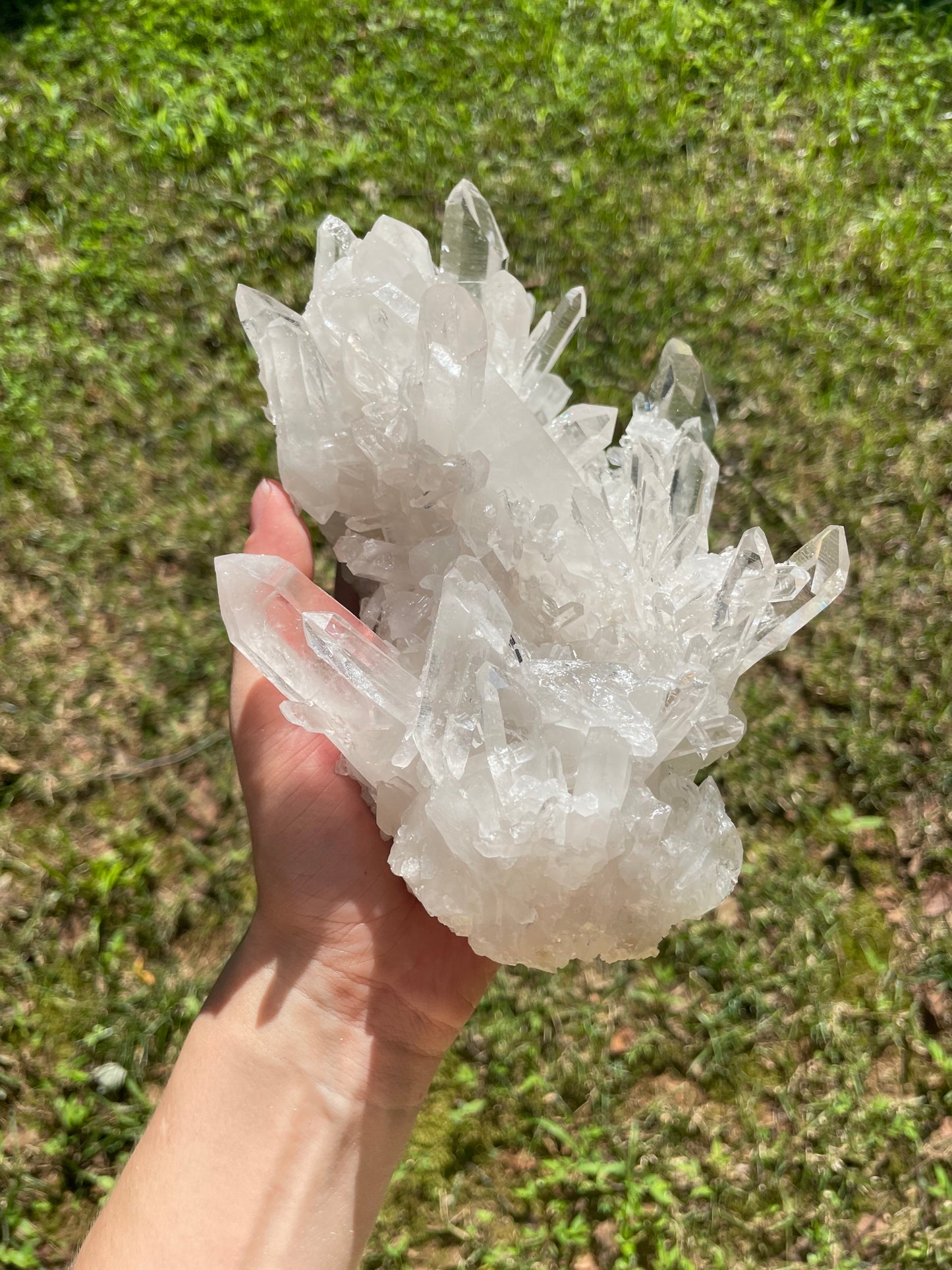 Clear Quartz Cluster