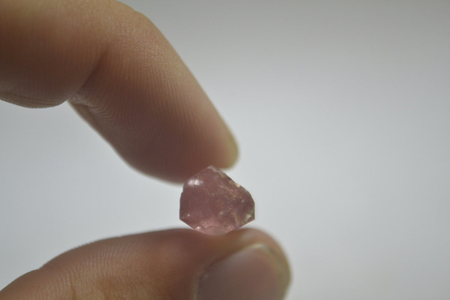 5.6 Gram Pink (watermelon) Tourmaline Crystal // 27.9ct // California // Bi-Color