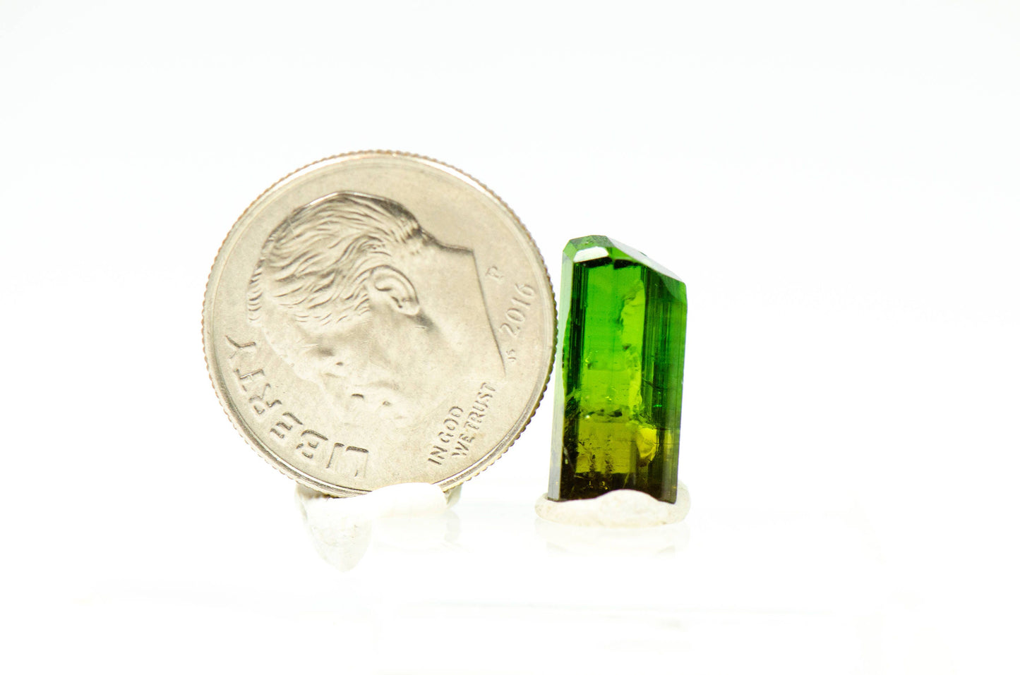 Chrome Dravite Tourmaline Crystal // Commander Mine // 1.02 Grams // Wrappable // The Crystal Garden