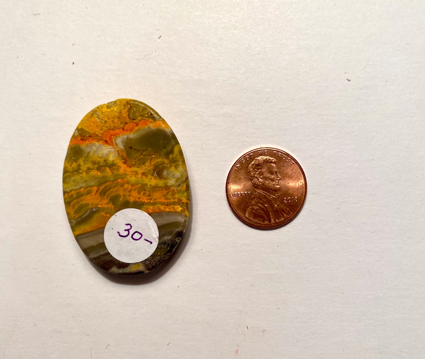 Bumblebee Jasper Cabochon