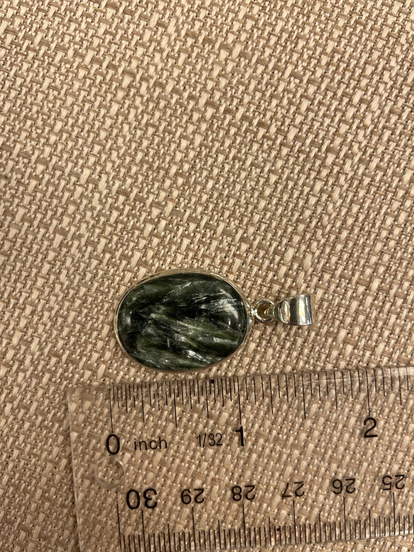 Seraphinite Pendant