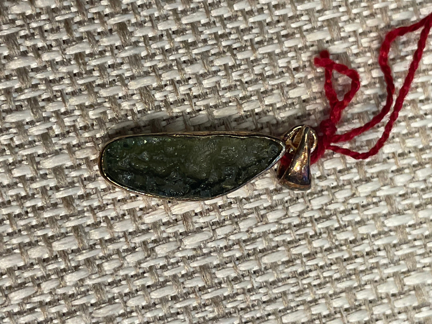 Moldavite Pendant