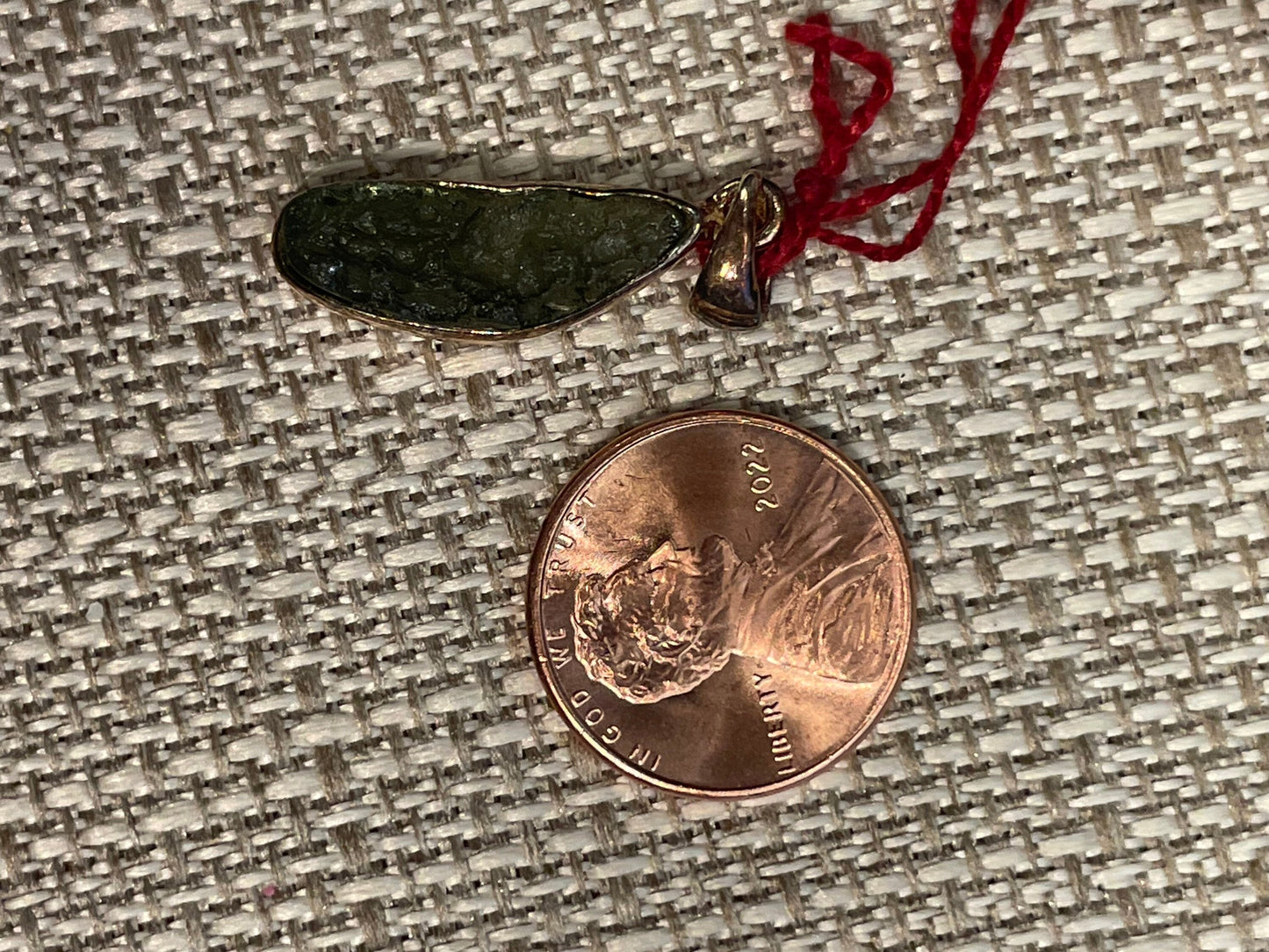 Moldavite Pendant