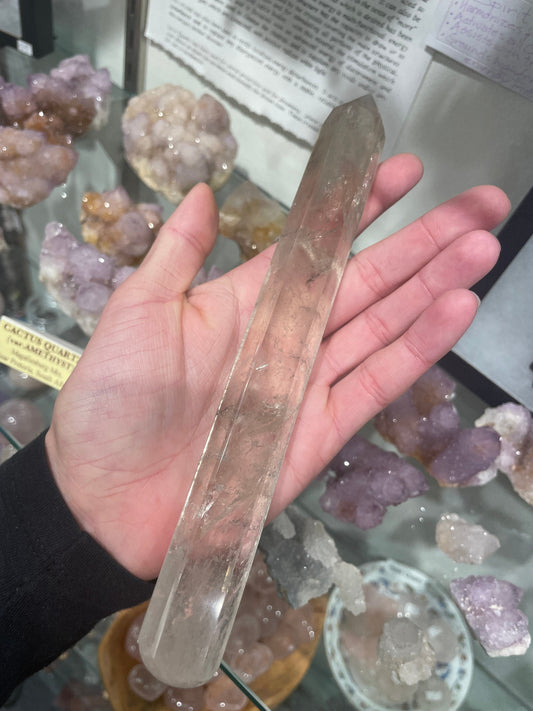 Smoky Quartz Crystal Wand