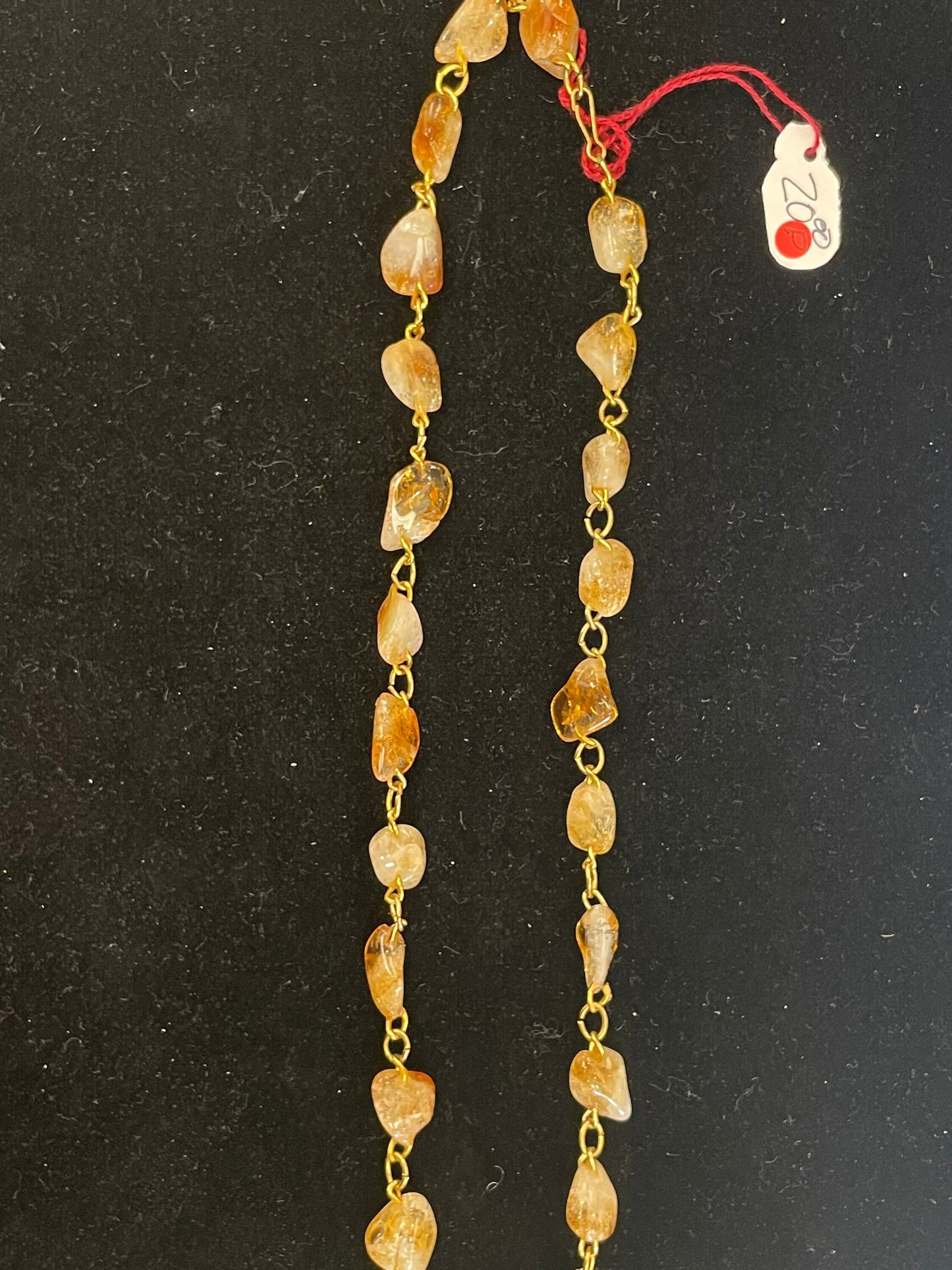 Citrine Chain Necklace