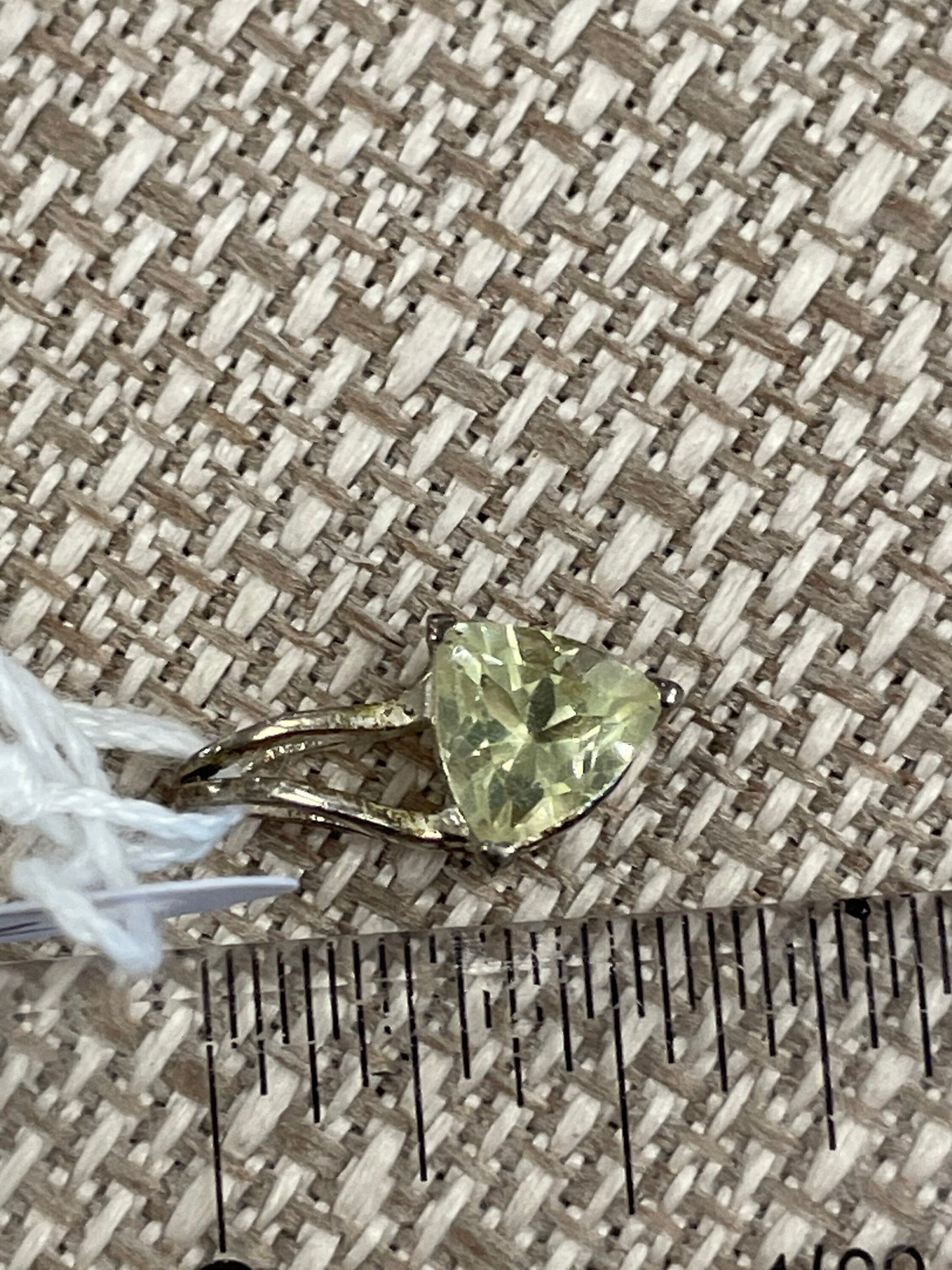 Small Lemon Quartz Pendant