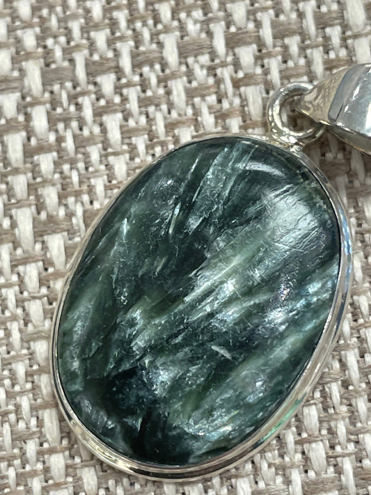 Seraphinite Pendant