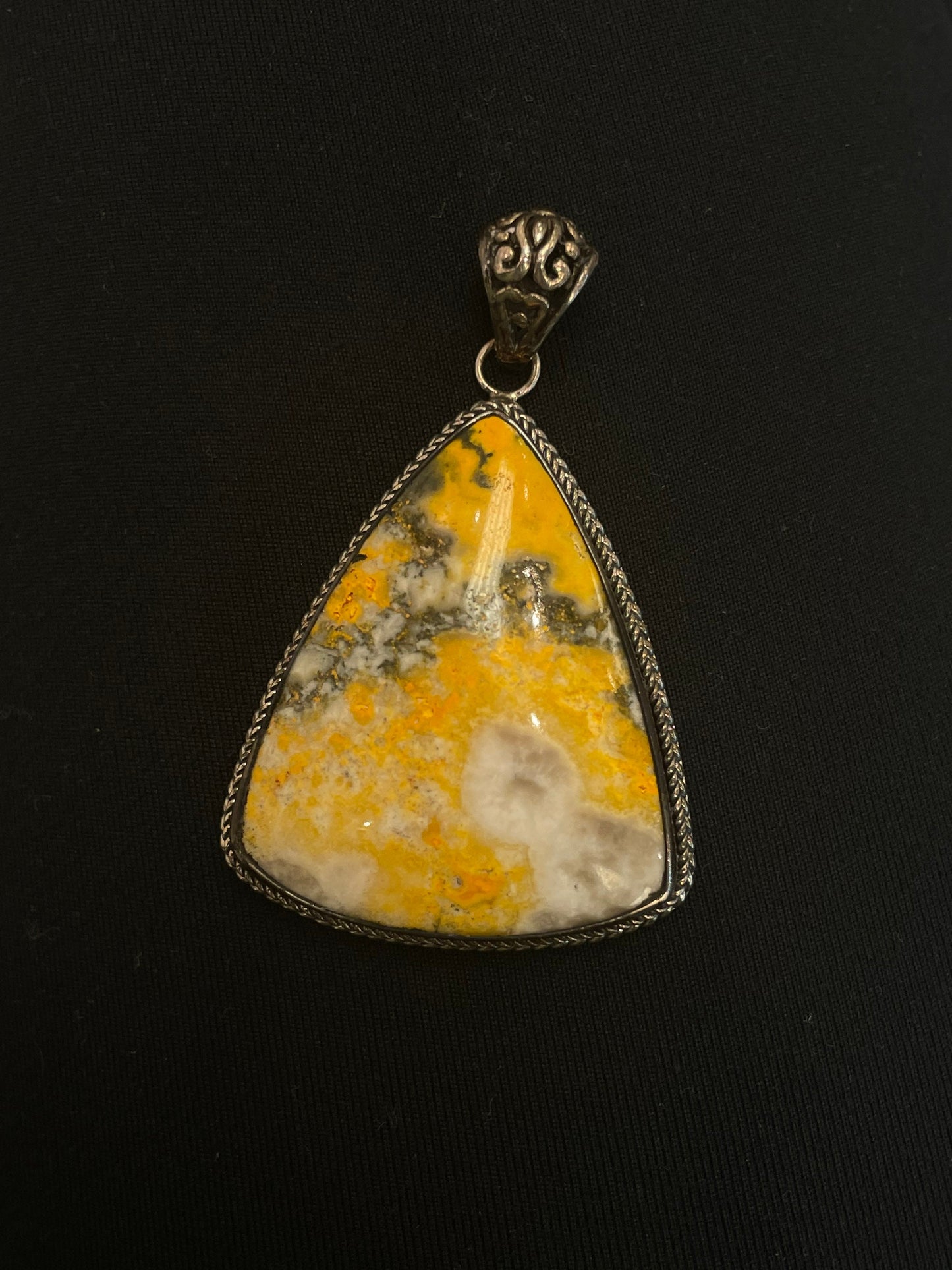 Bumblebee Jasper Pendant