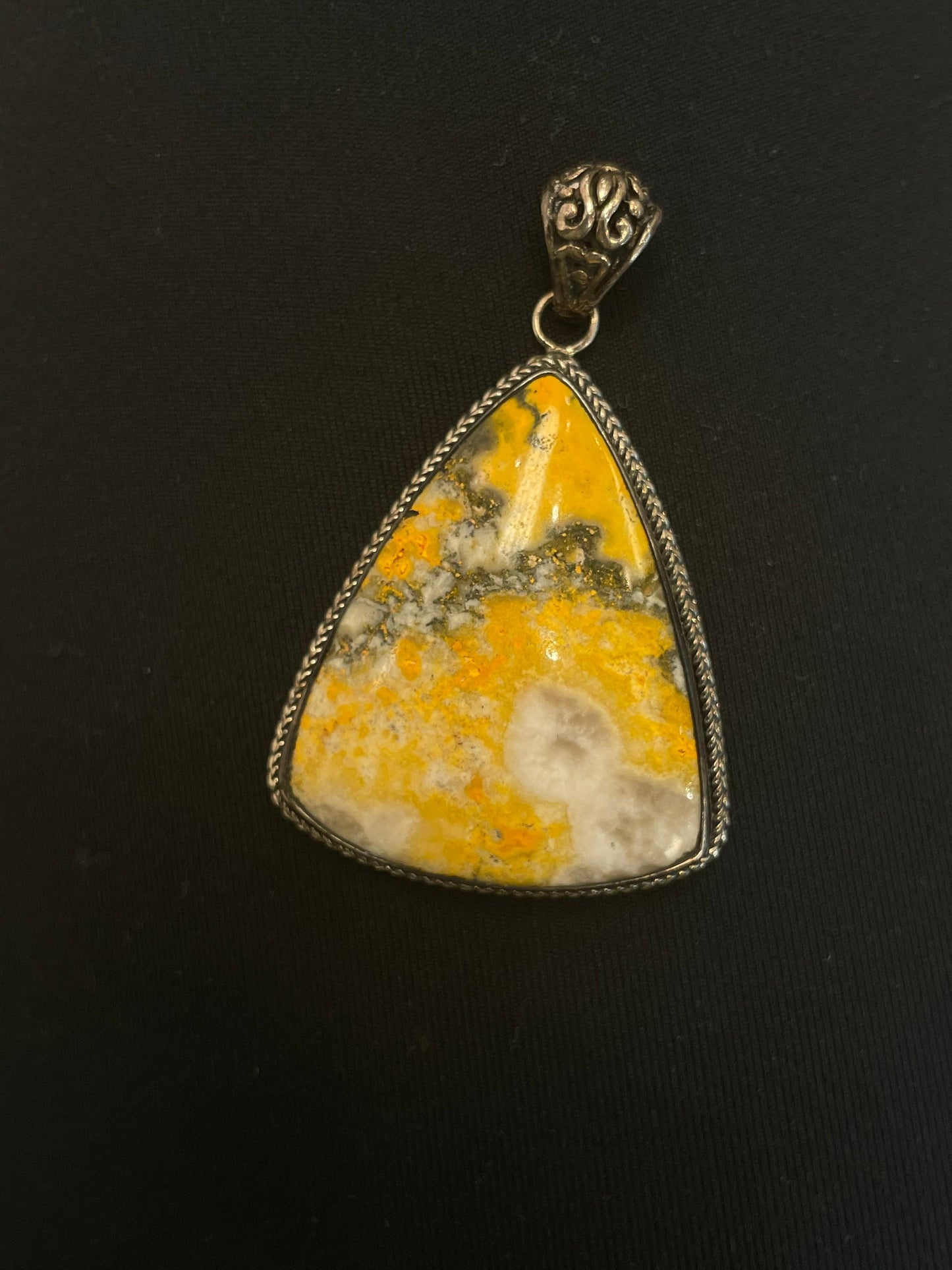 Bumblebee Jasper Pendant