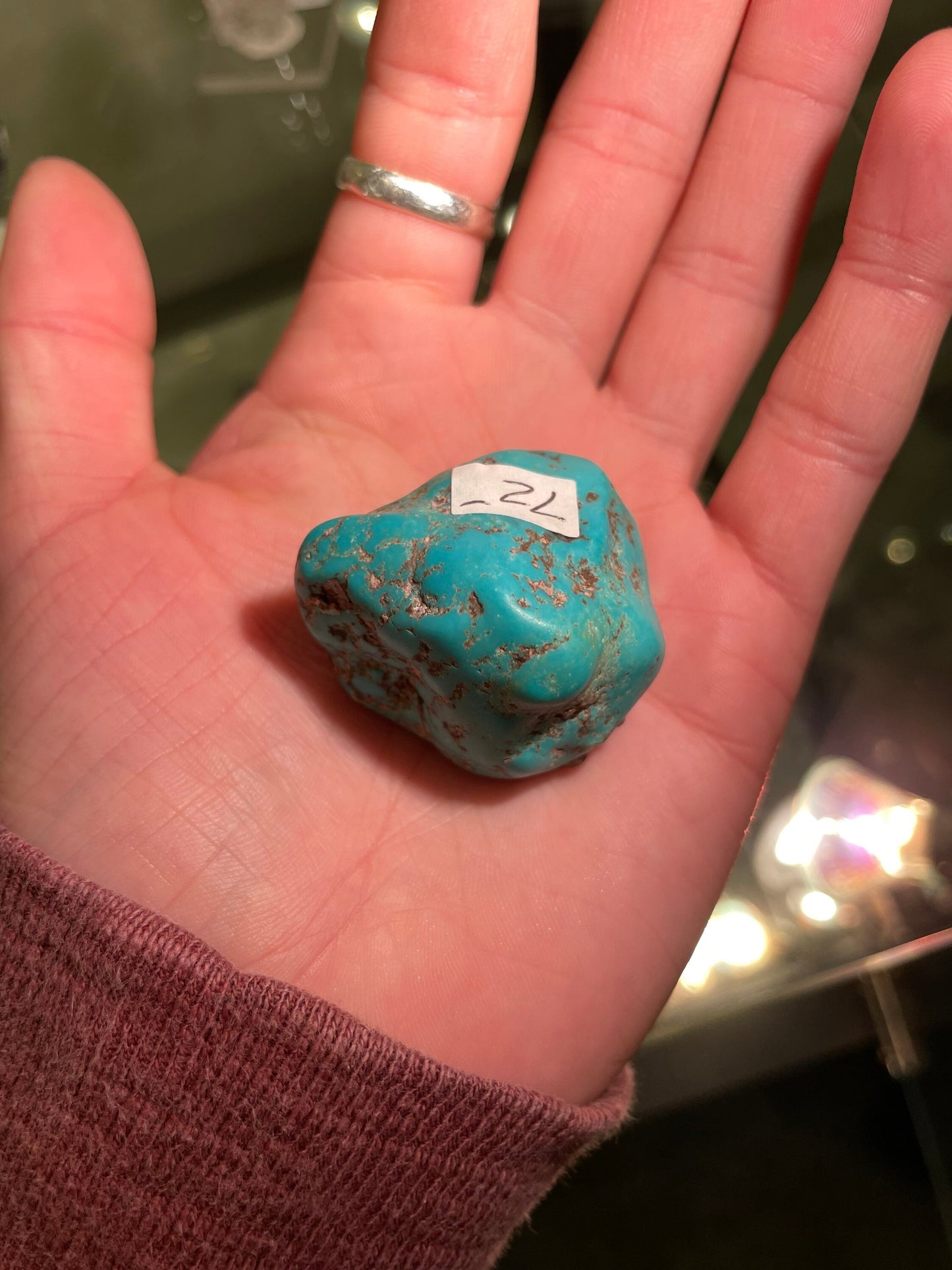 Turquoise Piece