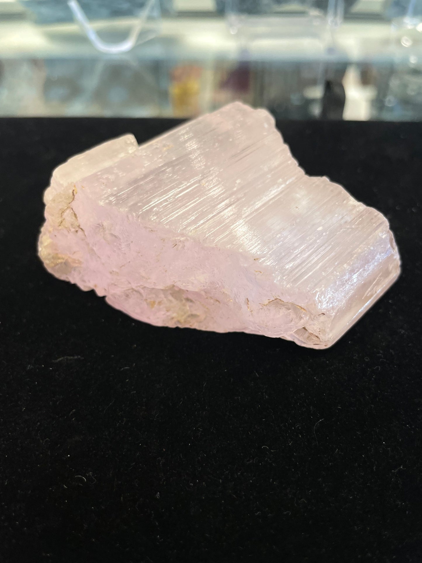 Raw Kunzite Specimen