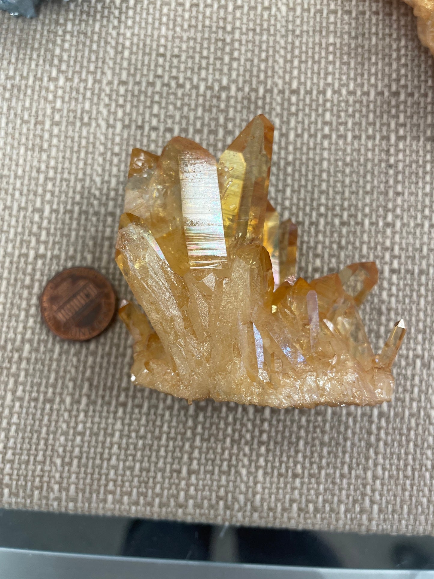 Sunrise Mist Quartz Cluster #1